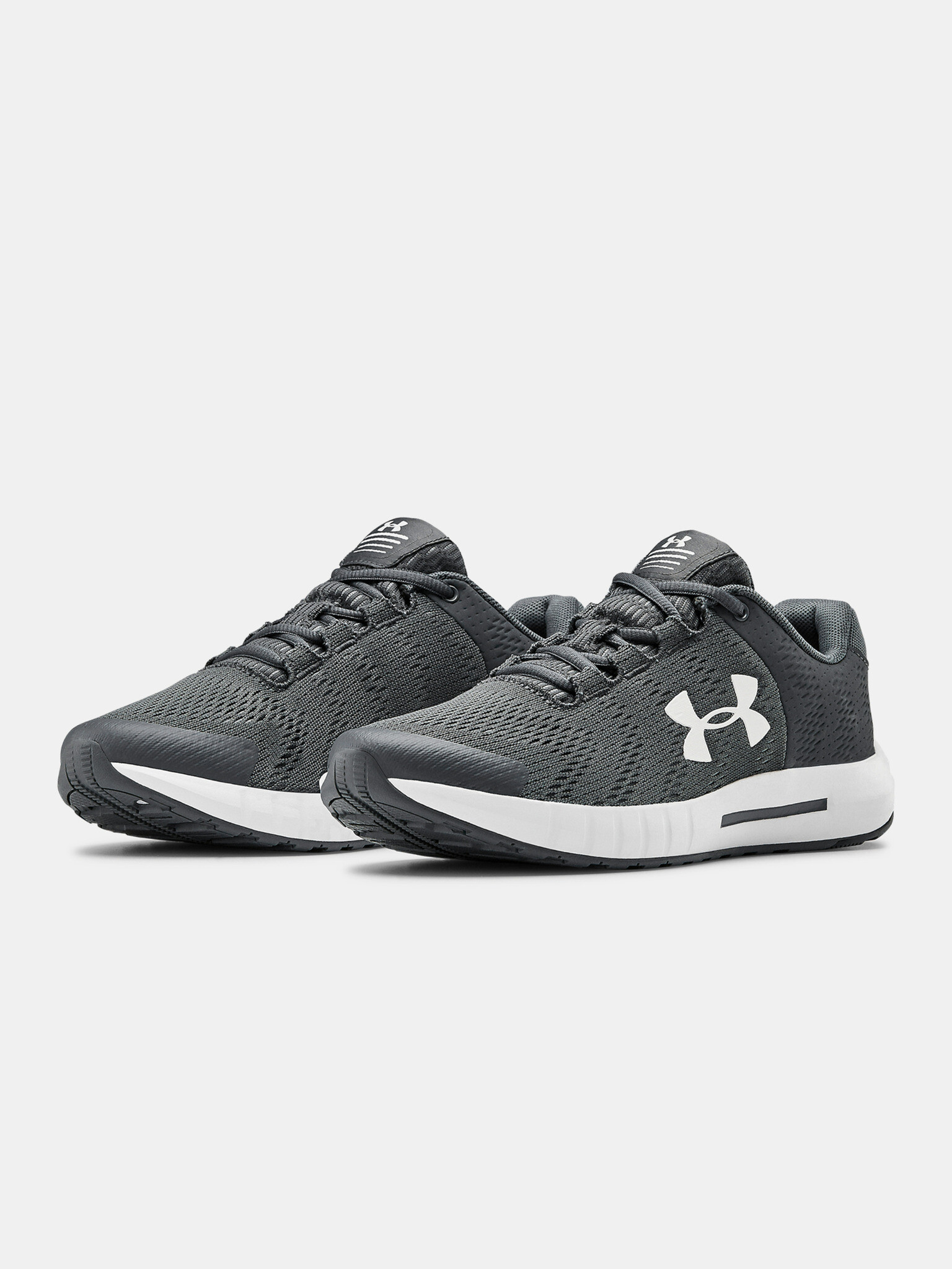 Under Armour UA GS Pursuit BP Tenisky dětské Šedá - Pepit.cz