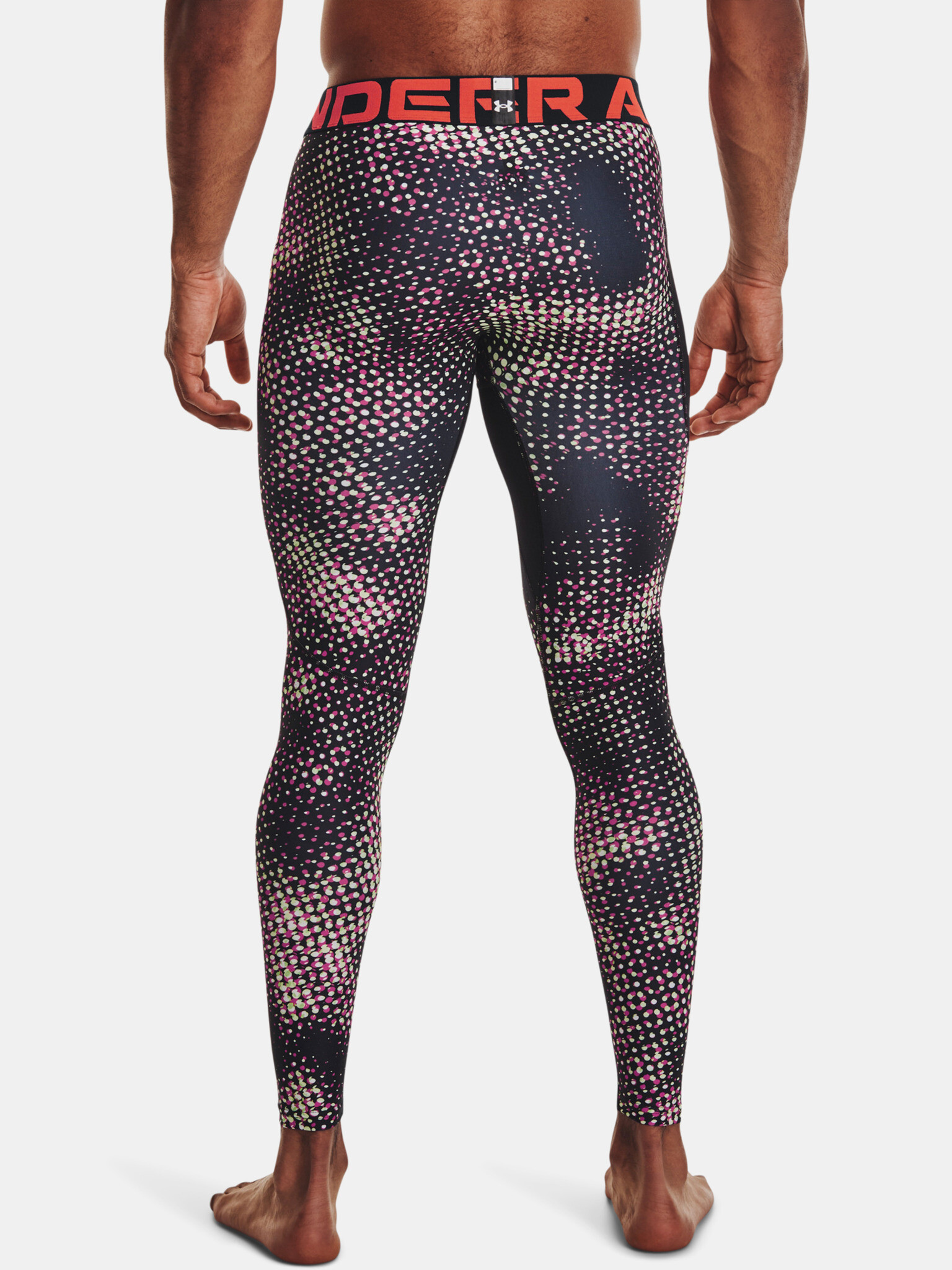 Under Armour UA HG Armour Prtd Legíny Černá - Pepit.cz