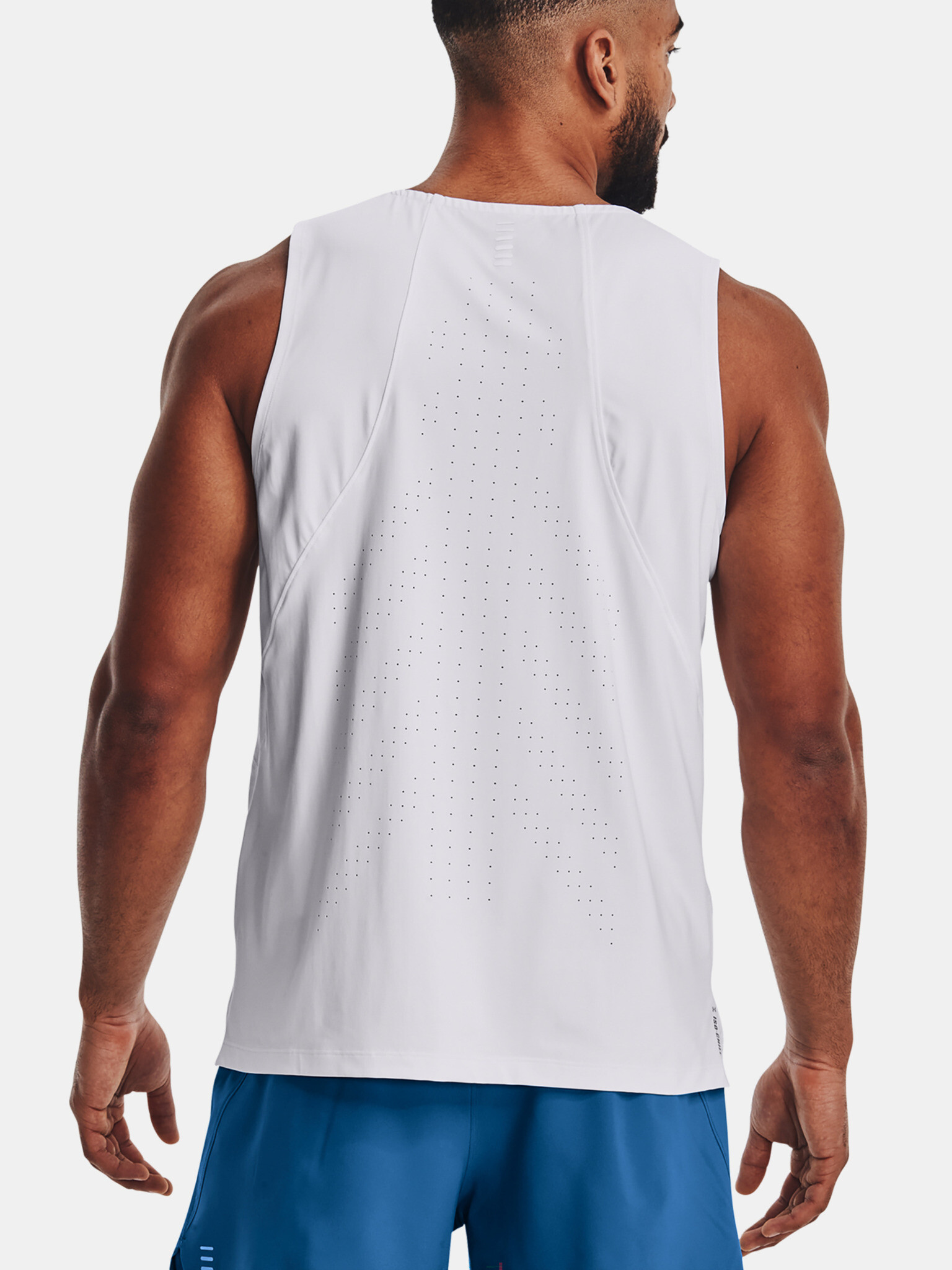 Under Armour UA Iso-Chill Laser Singlet Tílko Bílá - Pepit.cz