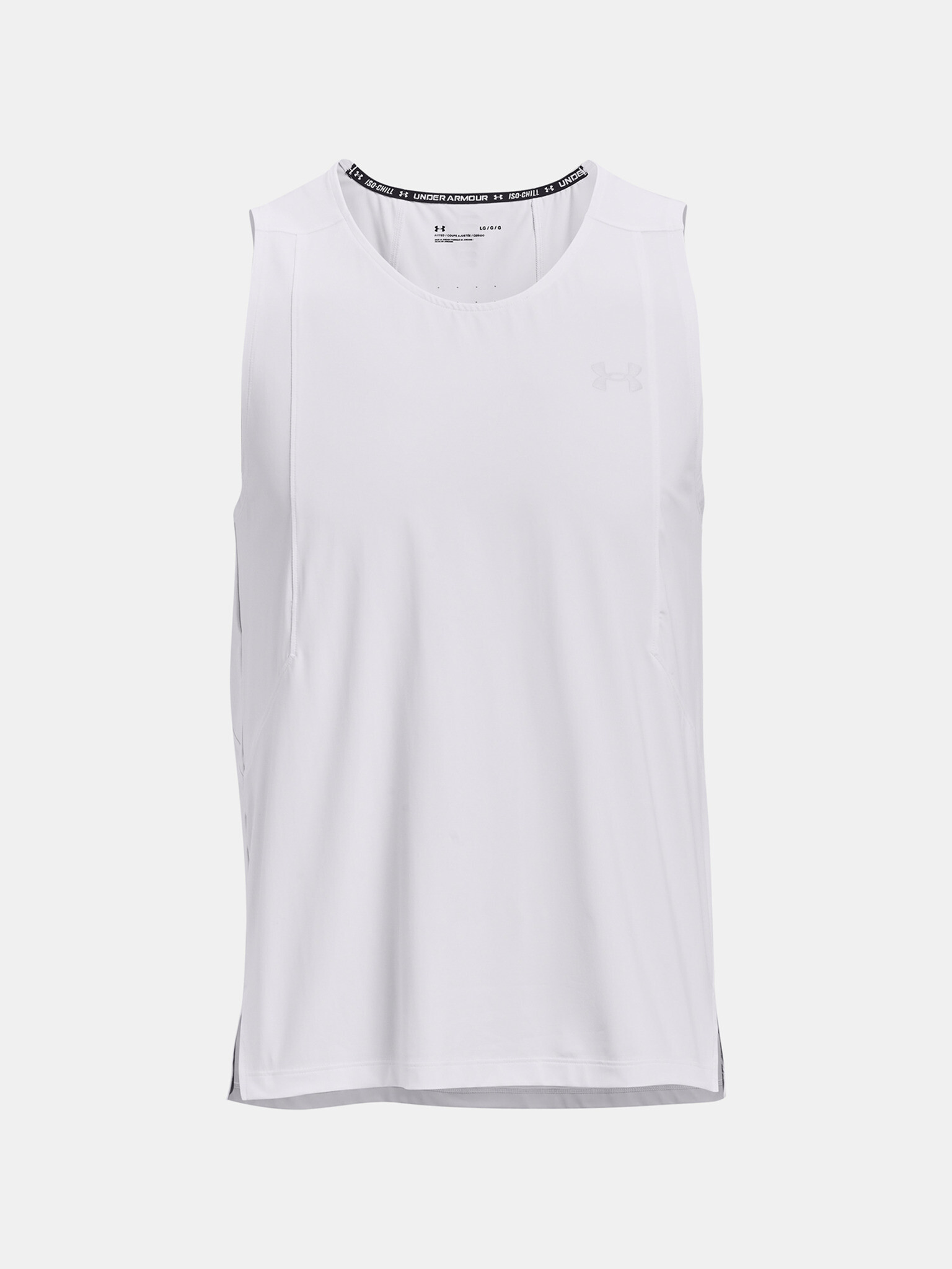 Under Armour UA Iso-Chill Laser Singlet Tílko Bílá - Pepit.cz