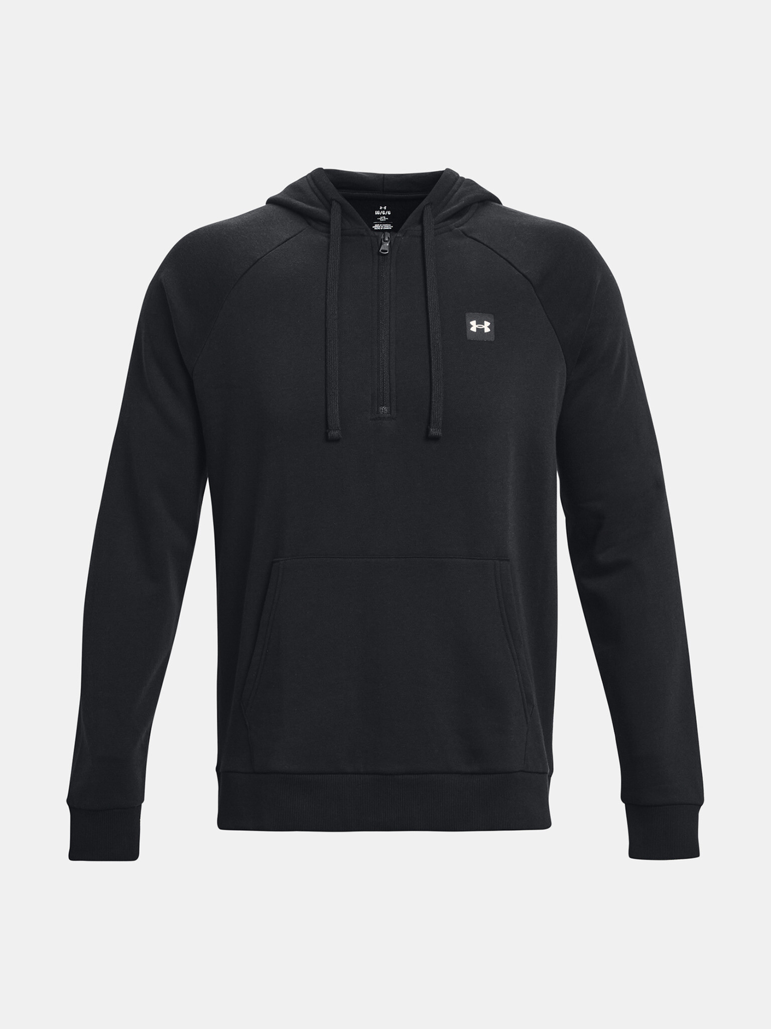 Under Armour UA Rival Fleece 1/2 Zip HD-BLK Mikina Černá - Pepit.cz