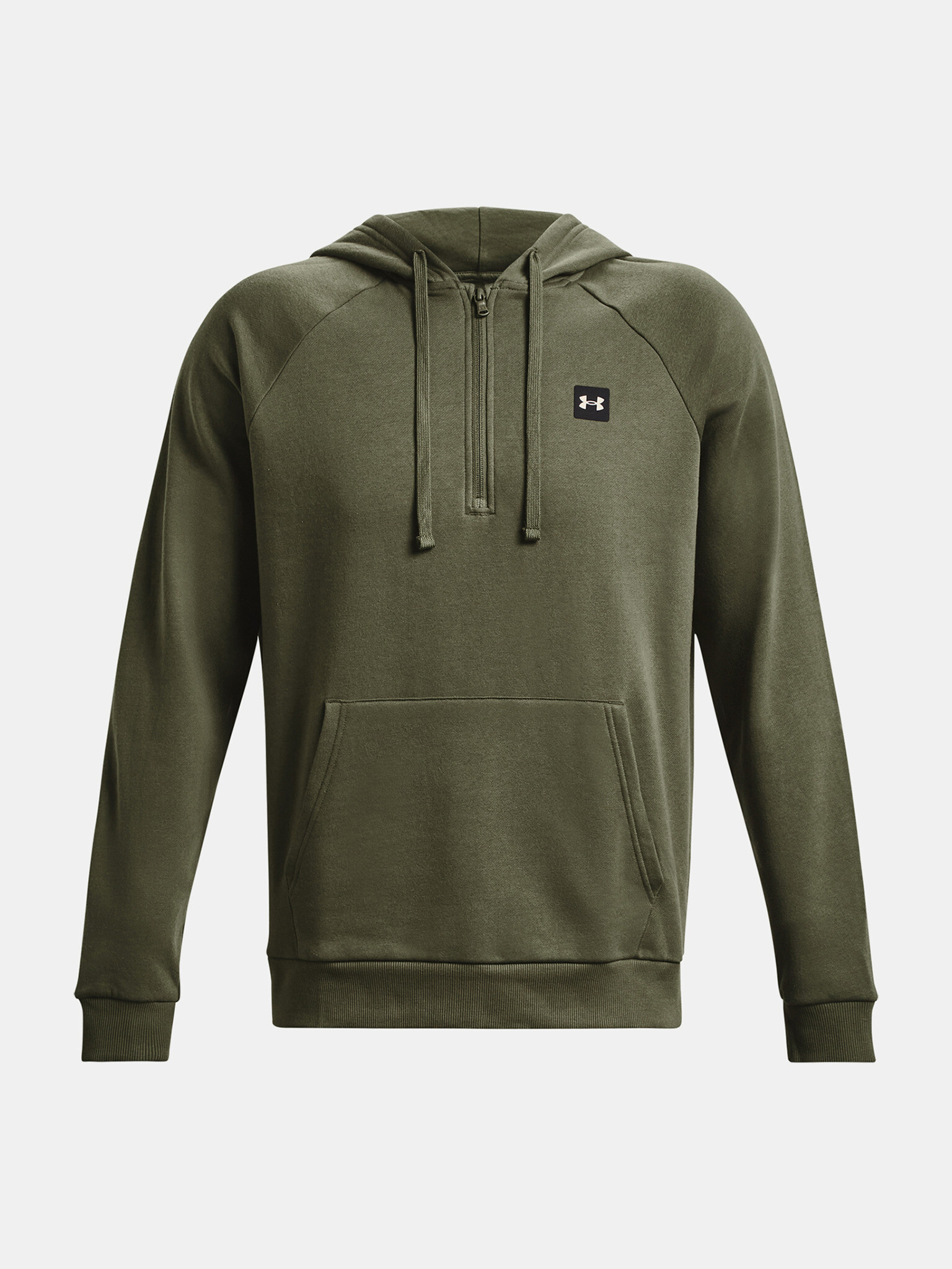 Under Armour UA Rival Fleece 1/2 Zip HD Mikina Zelená - Pepit.cz