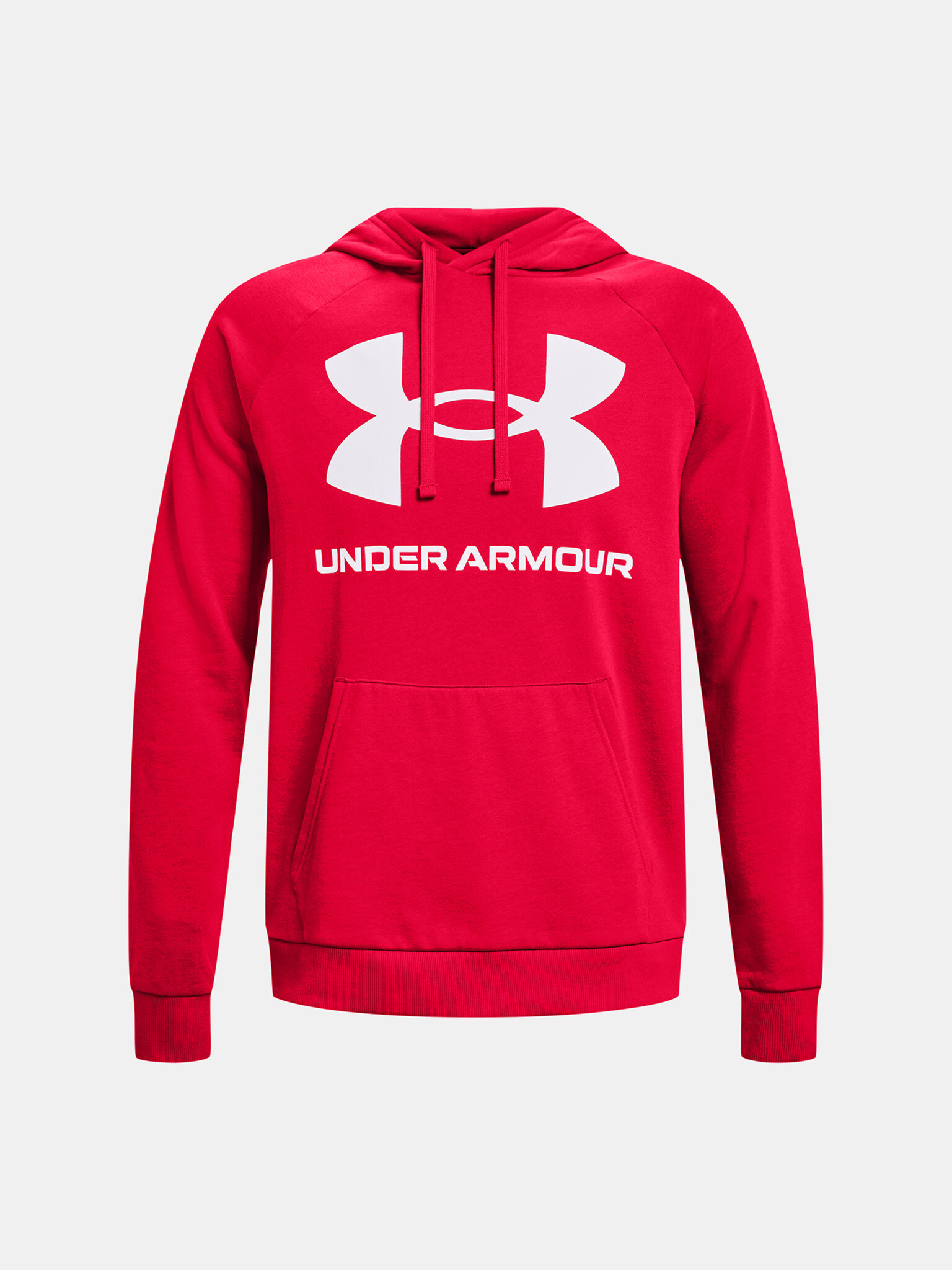 Under Armour UA Rival Fleece Big Logo HD Mikina Červená - Pepit.cz