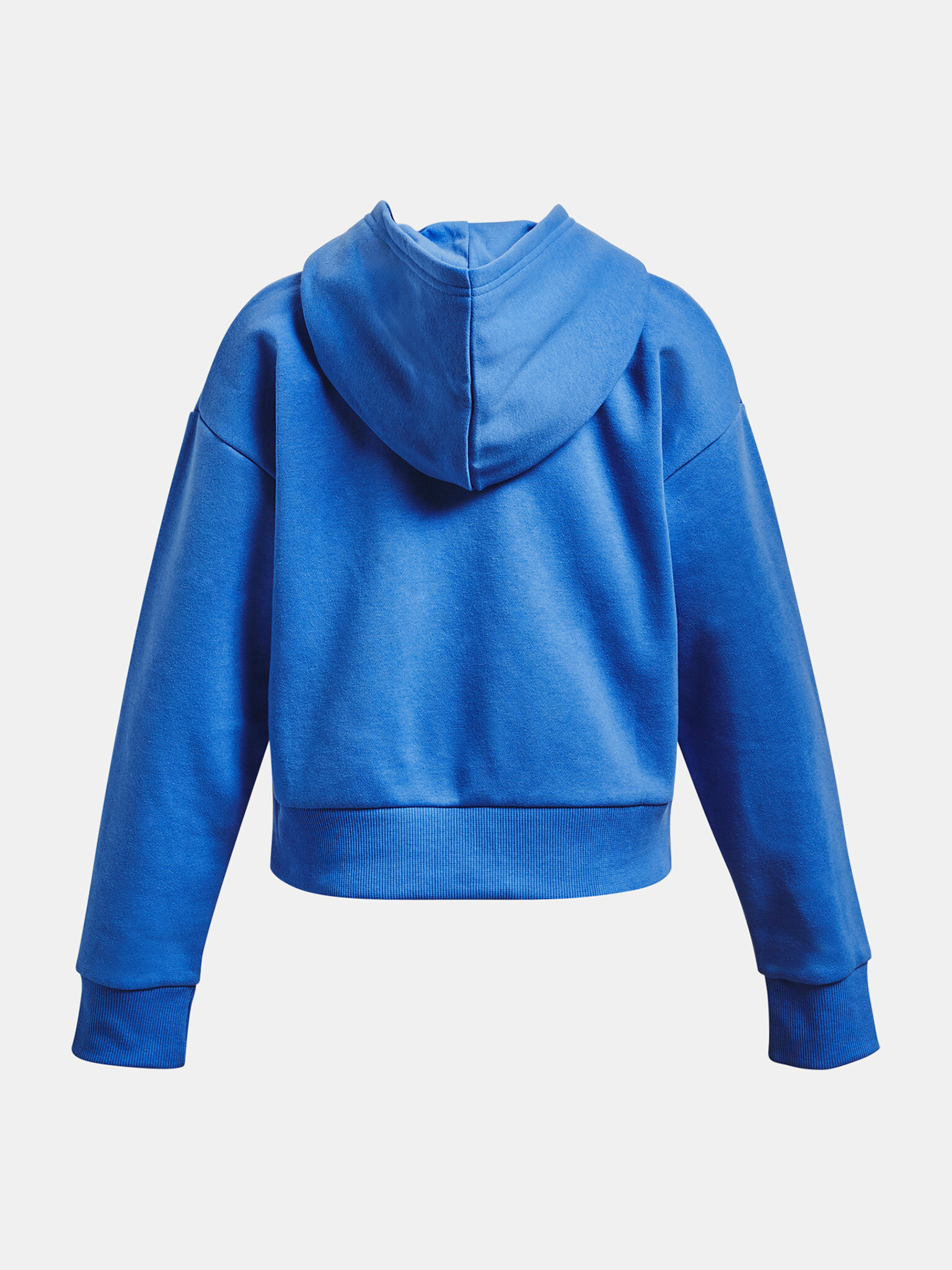 Under Armour UA Rival Fleece Crop Hoodie Mikina Modrá - Pepit.cz