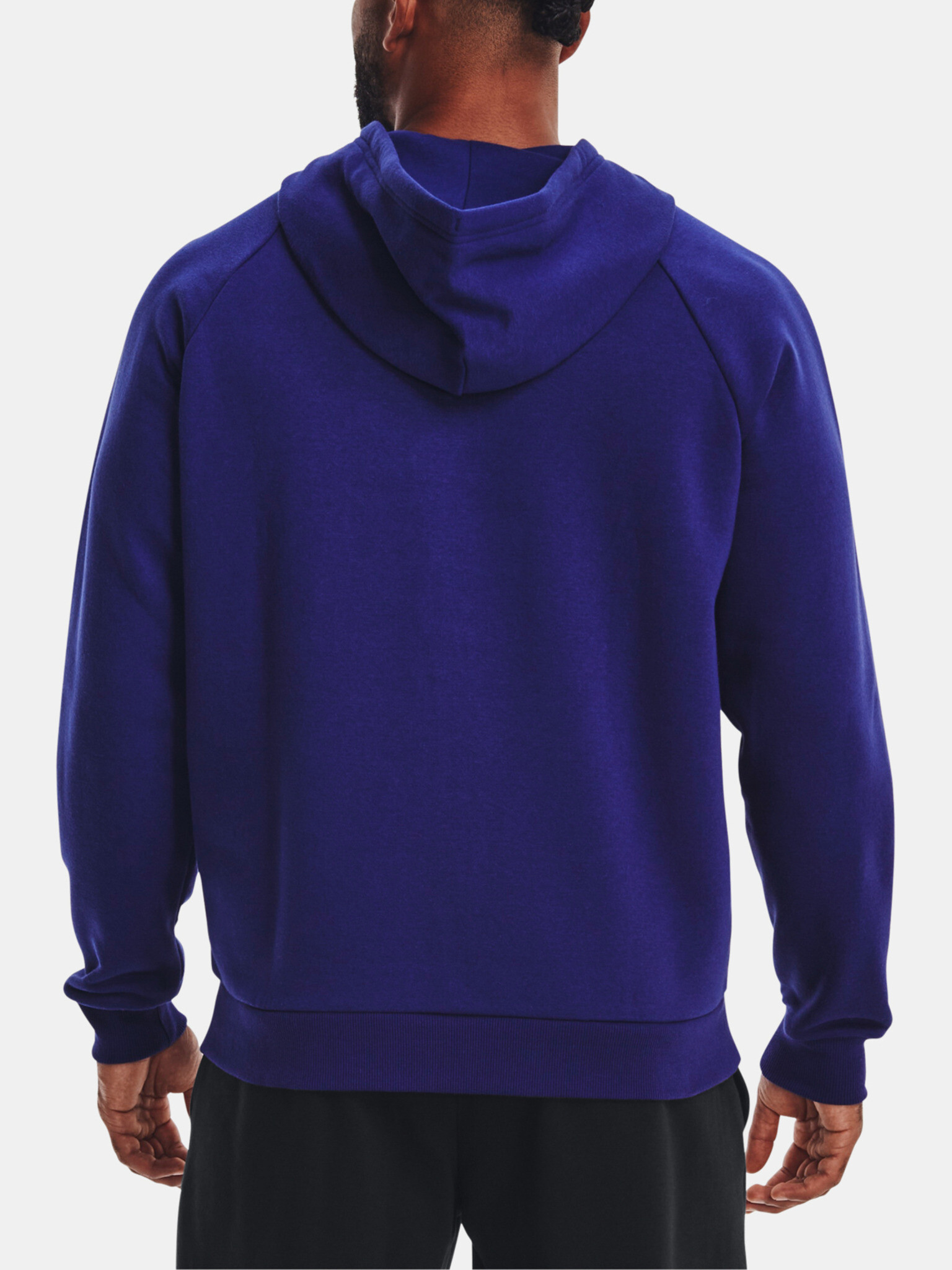 Under Armour UA Rival Fleece FZ Hoodie-BLU Mikina Modrá - Pepit.cz