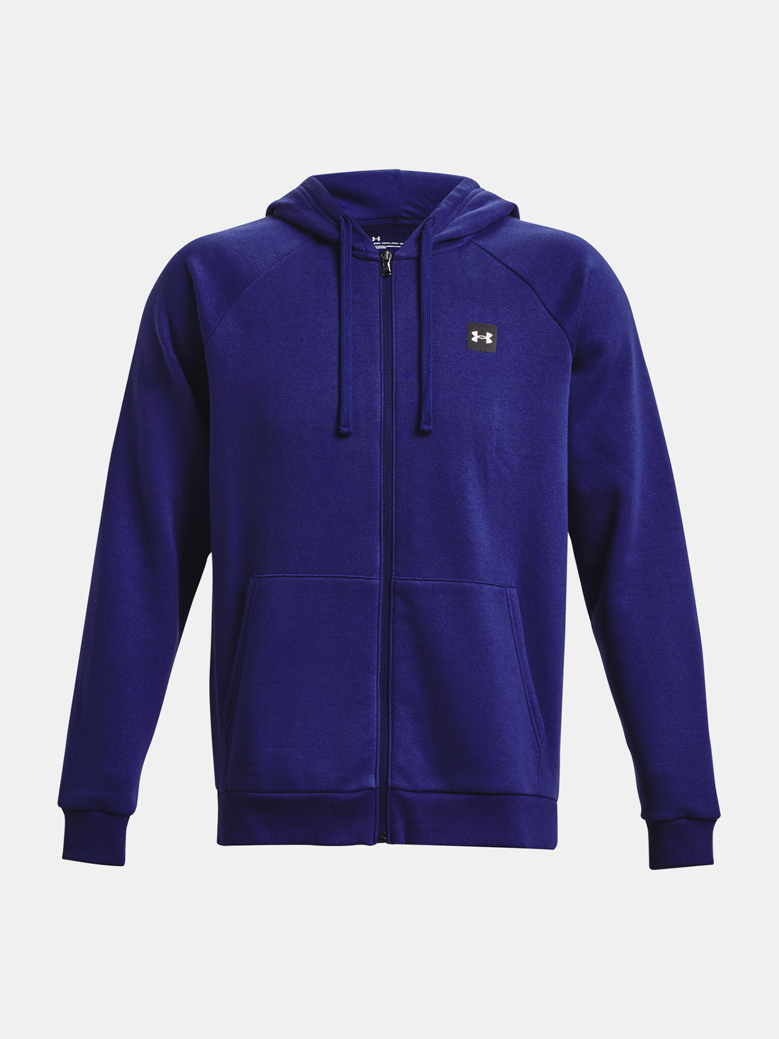 Under Armour UA Rival Fleece FZ Hoodie-BLU Mikina Modrá - Pepit.cz