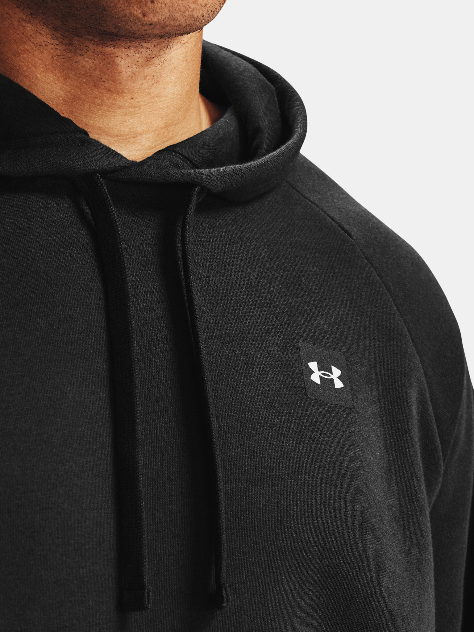 Under Armour UA Rival Fleece Hoodie Mikina Černá - Pepit.cz