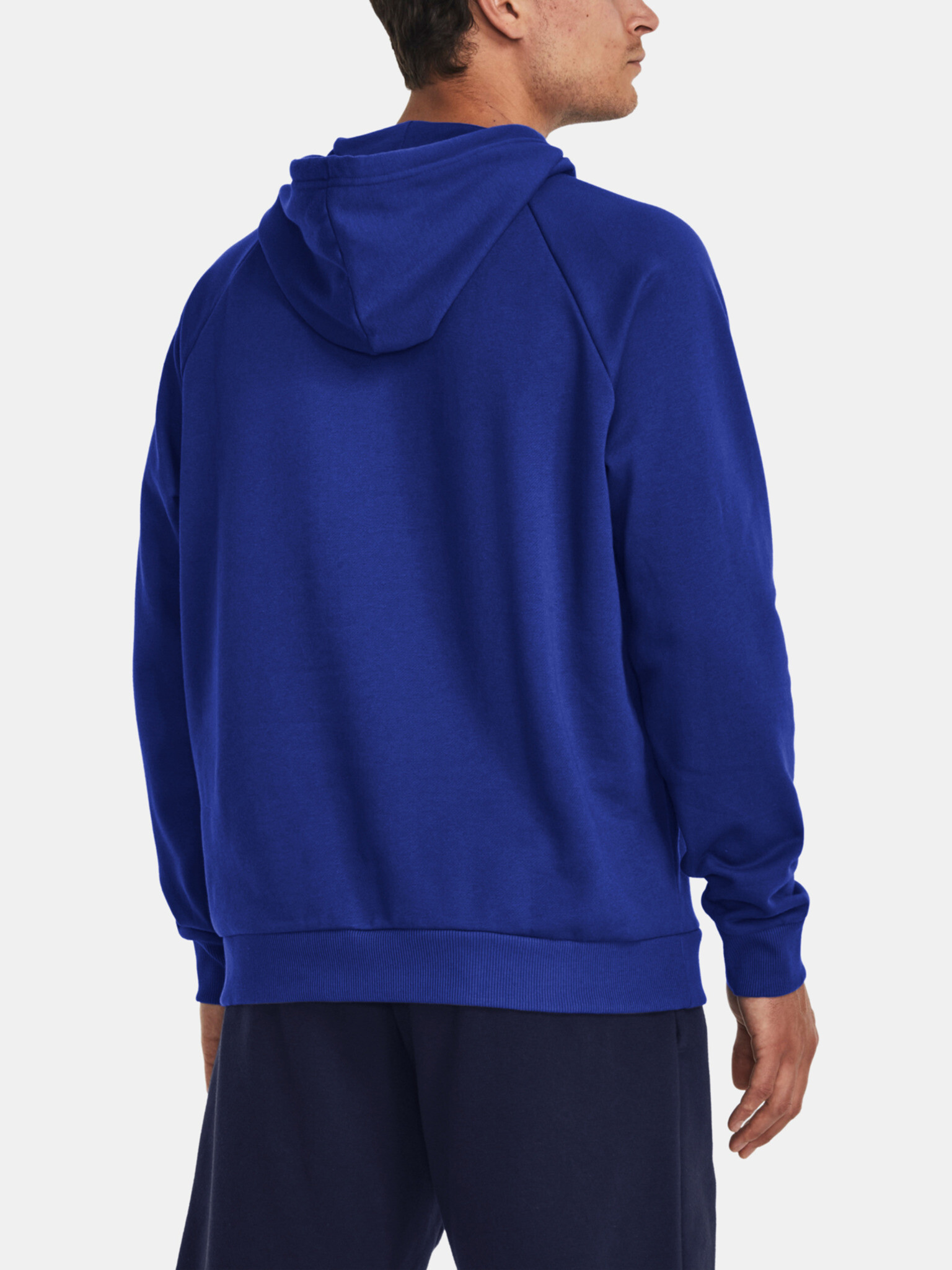 Under Armour UA Rival Fleece Hoodie Mikina Modrá - Pepit.cz