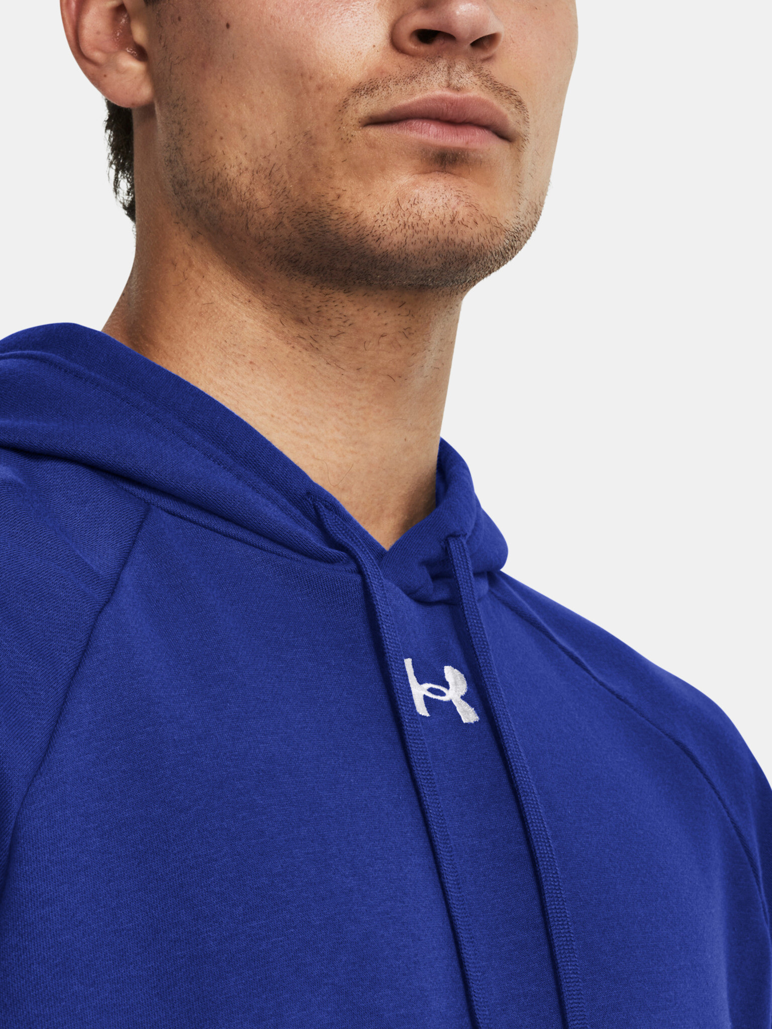 Under Armour UA Rival Fleece Hoodie Mikina Modrá - Pepit.cz