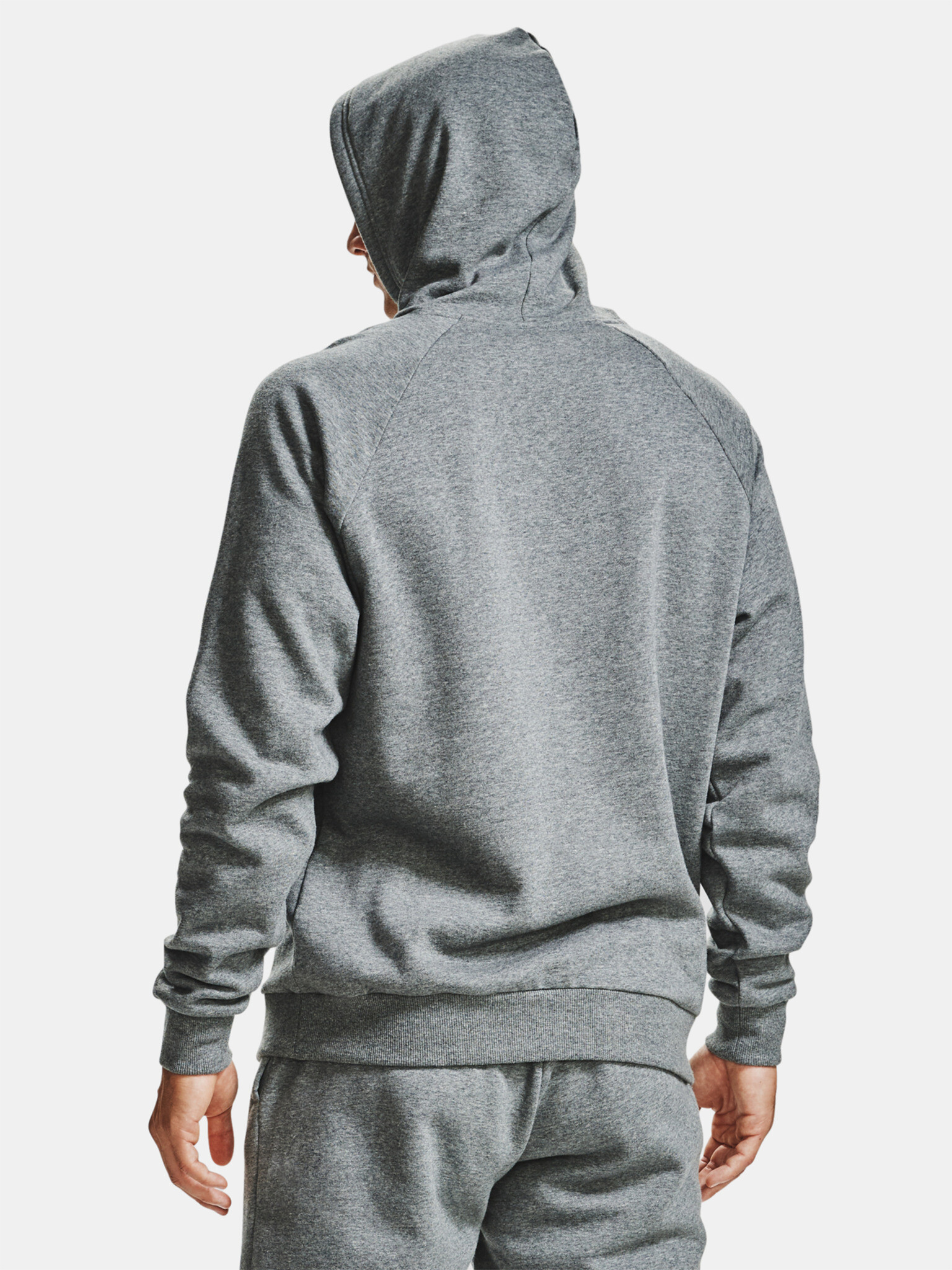 Under Armour UA Rival Fleece Hoodie Mikina Šedá - Pepit.cz