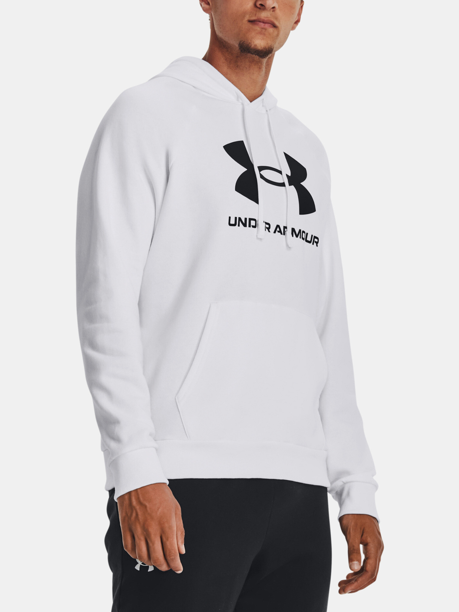 Under Armour UA Rival Fleece Logo HD Mikina Bílá - Pepit.cz