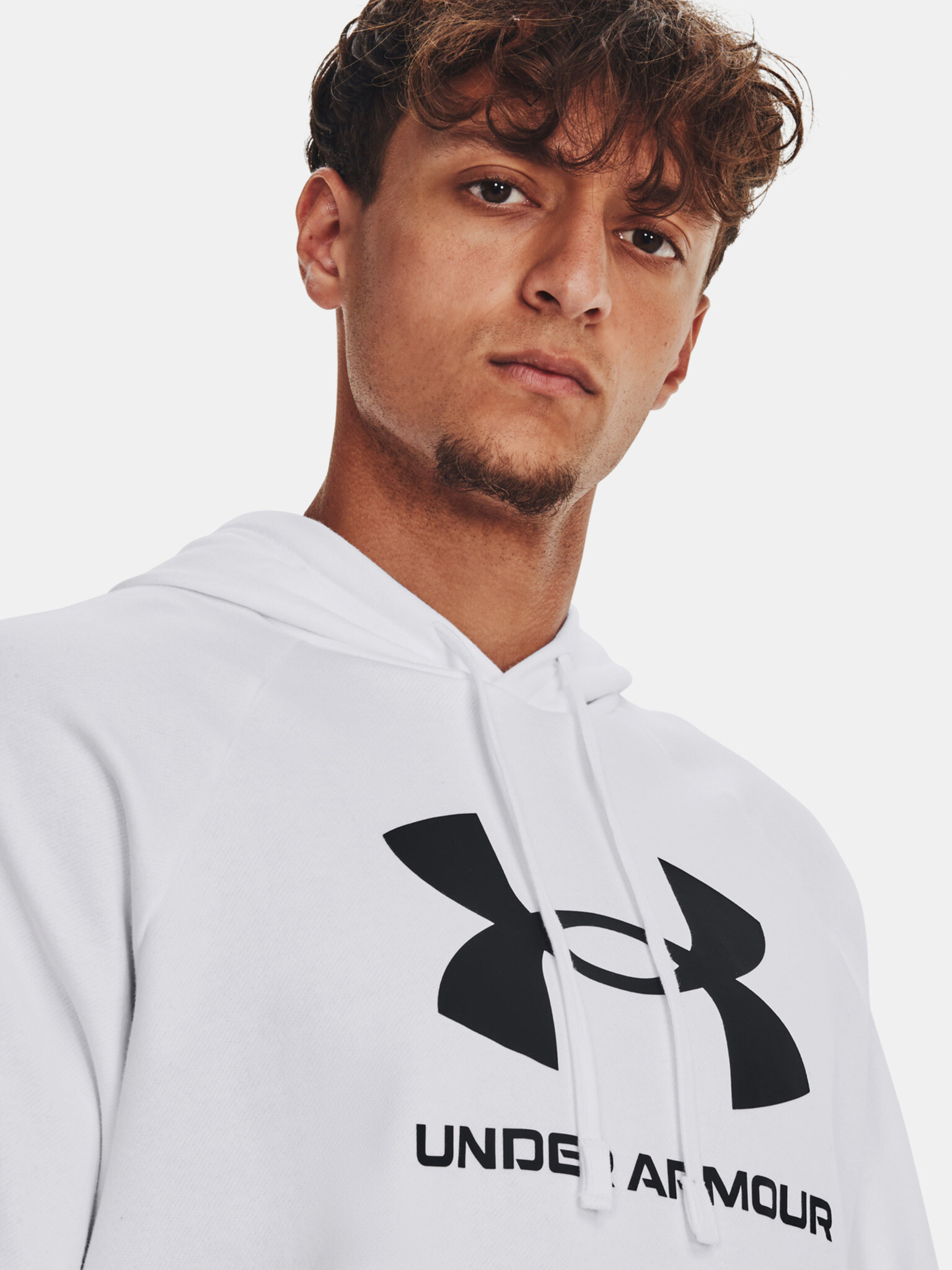 Under Armour UA Rival Fleece Logo HD Mikina Bílá - Pepit.cz