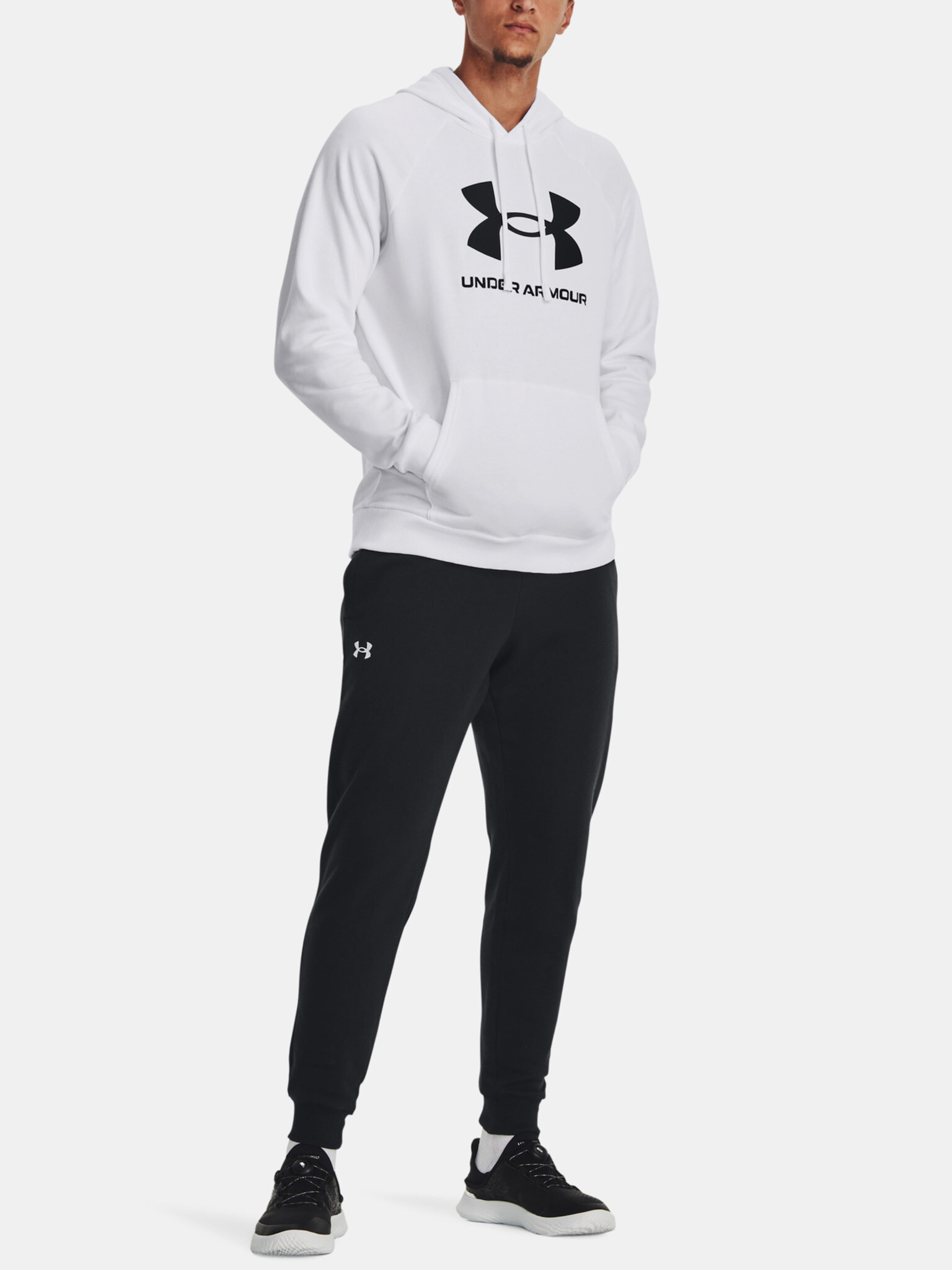 Under Armour UA Rival Fleece Logo HD Mikina Bílá - Pepit.cz