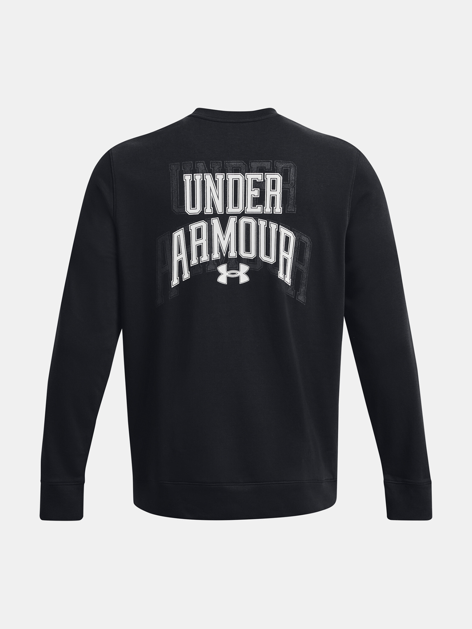 Under Armour UA Rival Terry Graphic Crew Mikina Černá - Pepit.cz