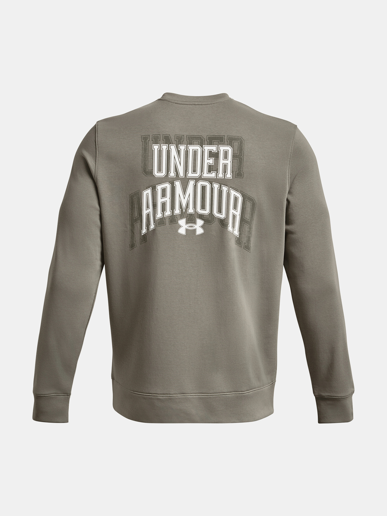 Under Armour UA Rival Terry Graphic Crew Mikina Zelená - Pepit.cz