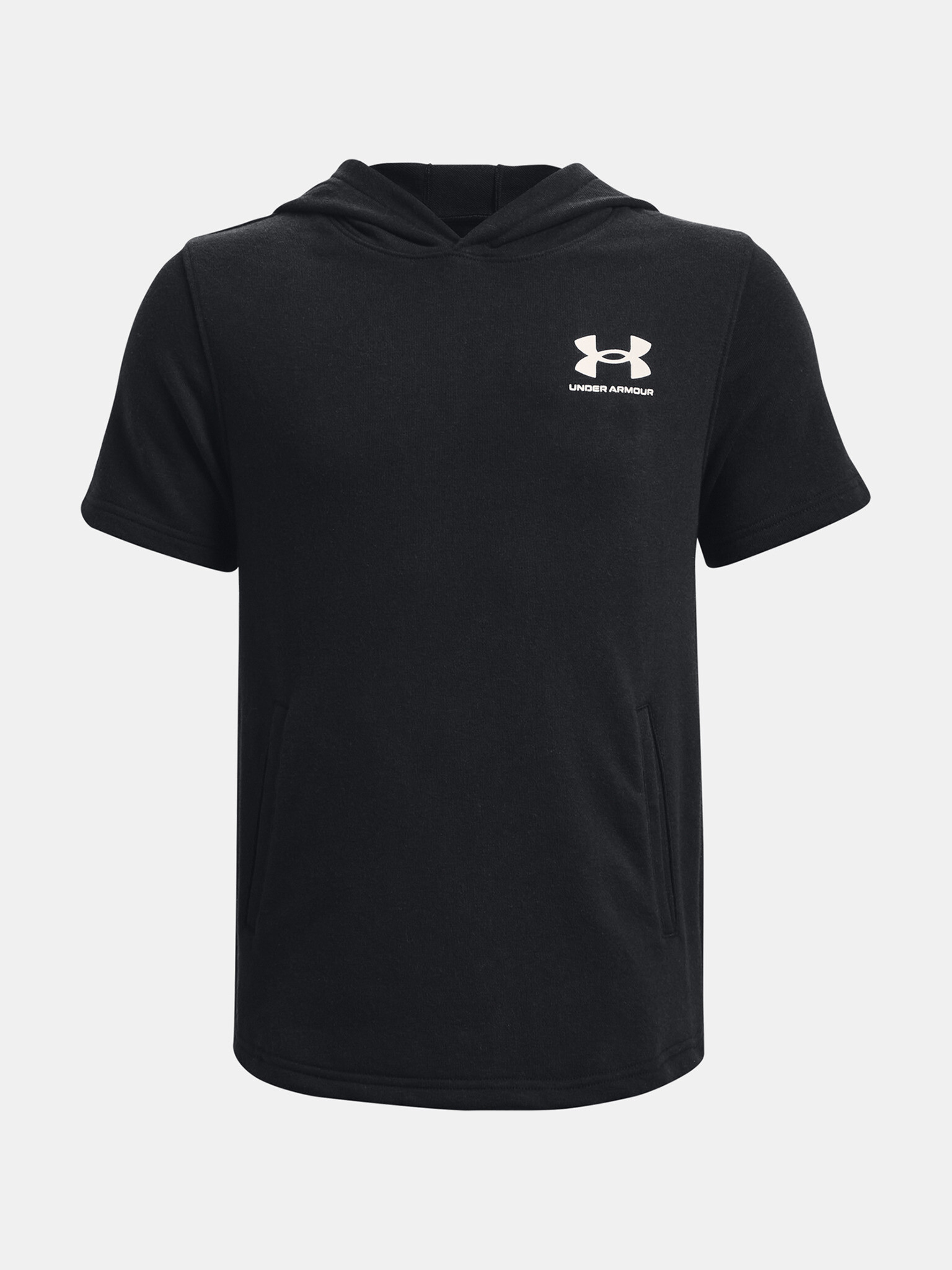 Under Armour UA Rival Terry SS Hoodie Mikina dětská Černá - Pepit.cz