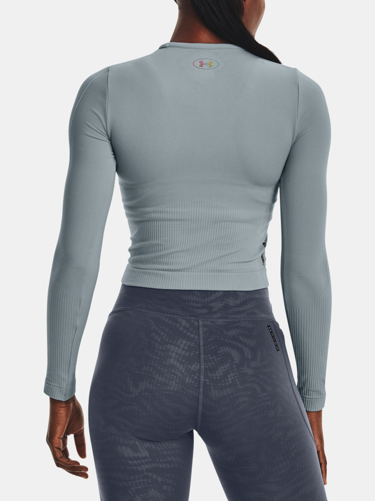 Under Armour UA Rush Seamless LS Triko Modrá - Pepit.cz