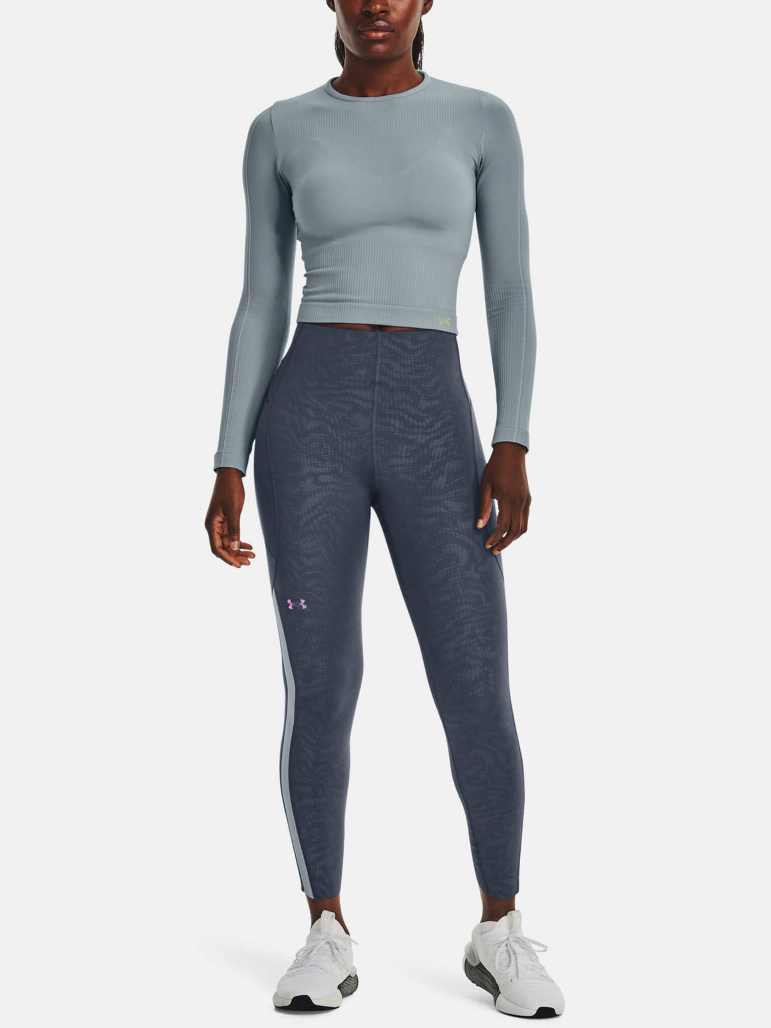 Under Armour UA Rush Seamless LS Triko Modrá - Pepit.cz