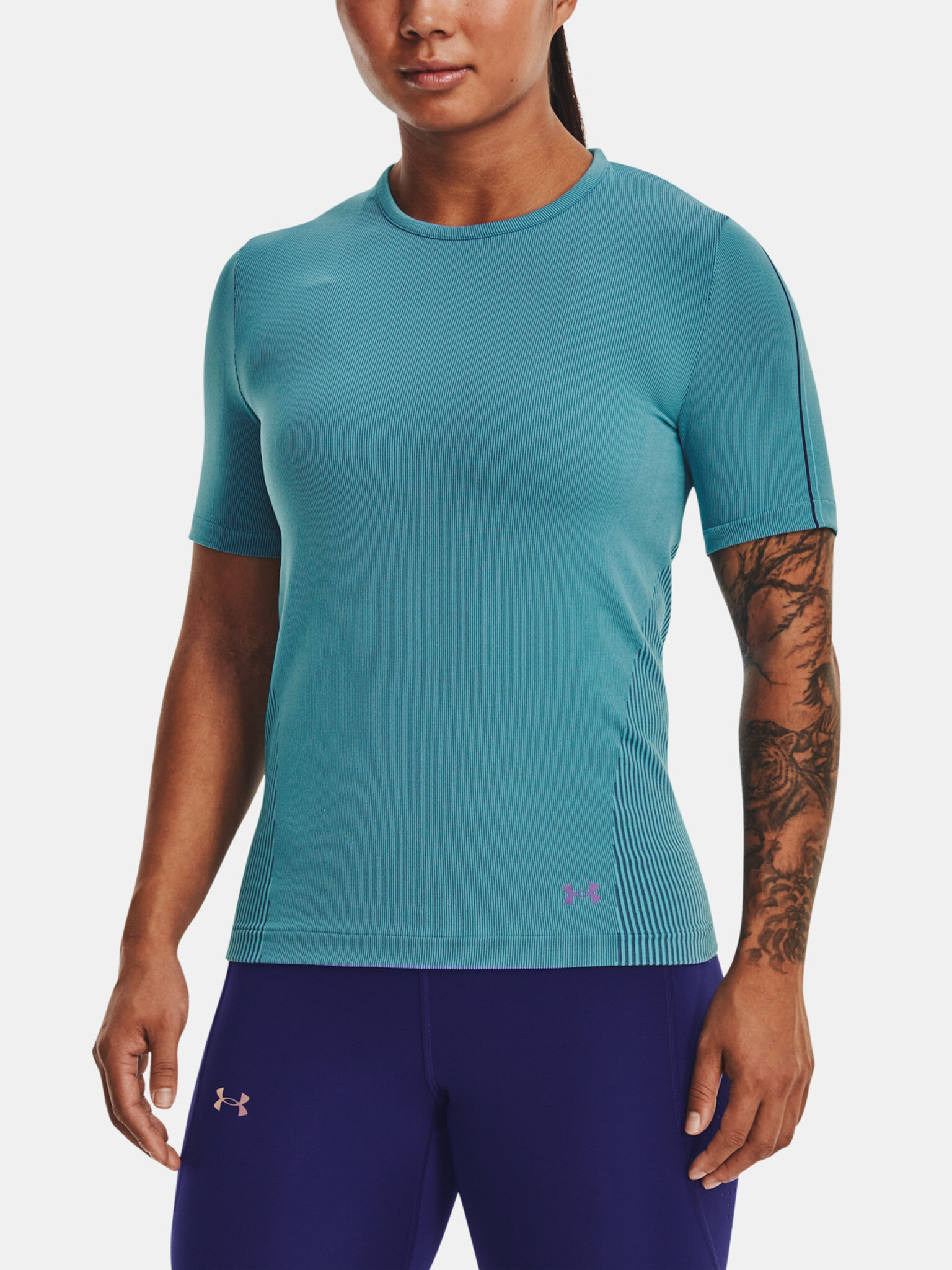 Under Armour UA Rush Seamless Triko Modrá - Pepit.cz