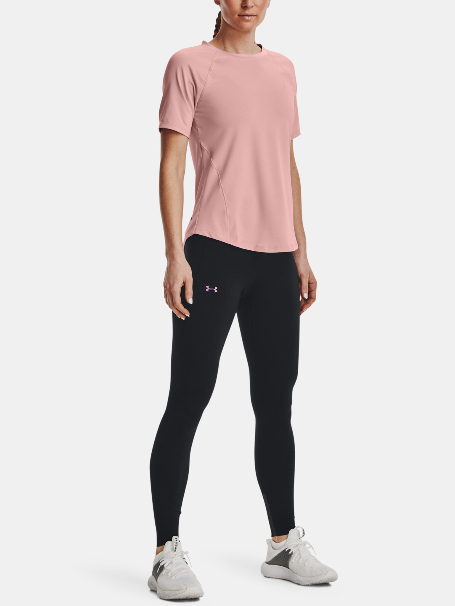 Under Armour UA Rush SS Triko Růžová - Pepit.cz