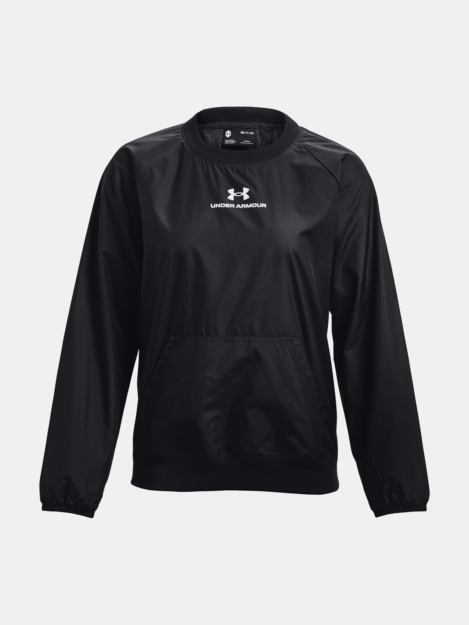 Under Armour UA Rush Woven Crew Mikina Černá - Pepit.cz