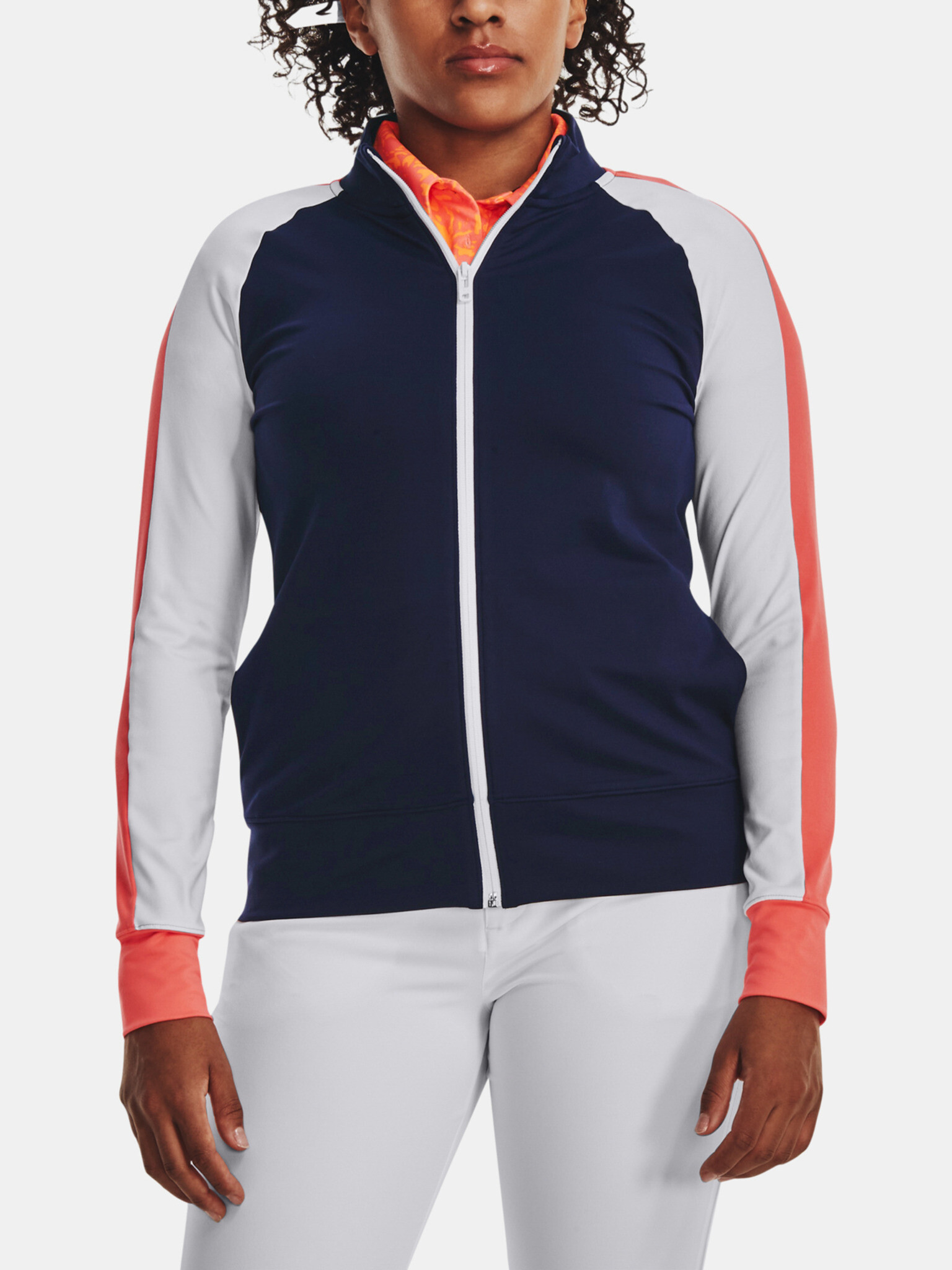 Under Armour UA Storm Midlayer FZ-NVY Mikina Modrá - Pepit.cz