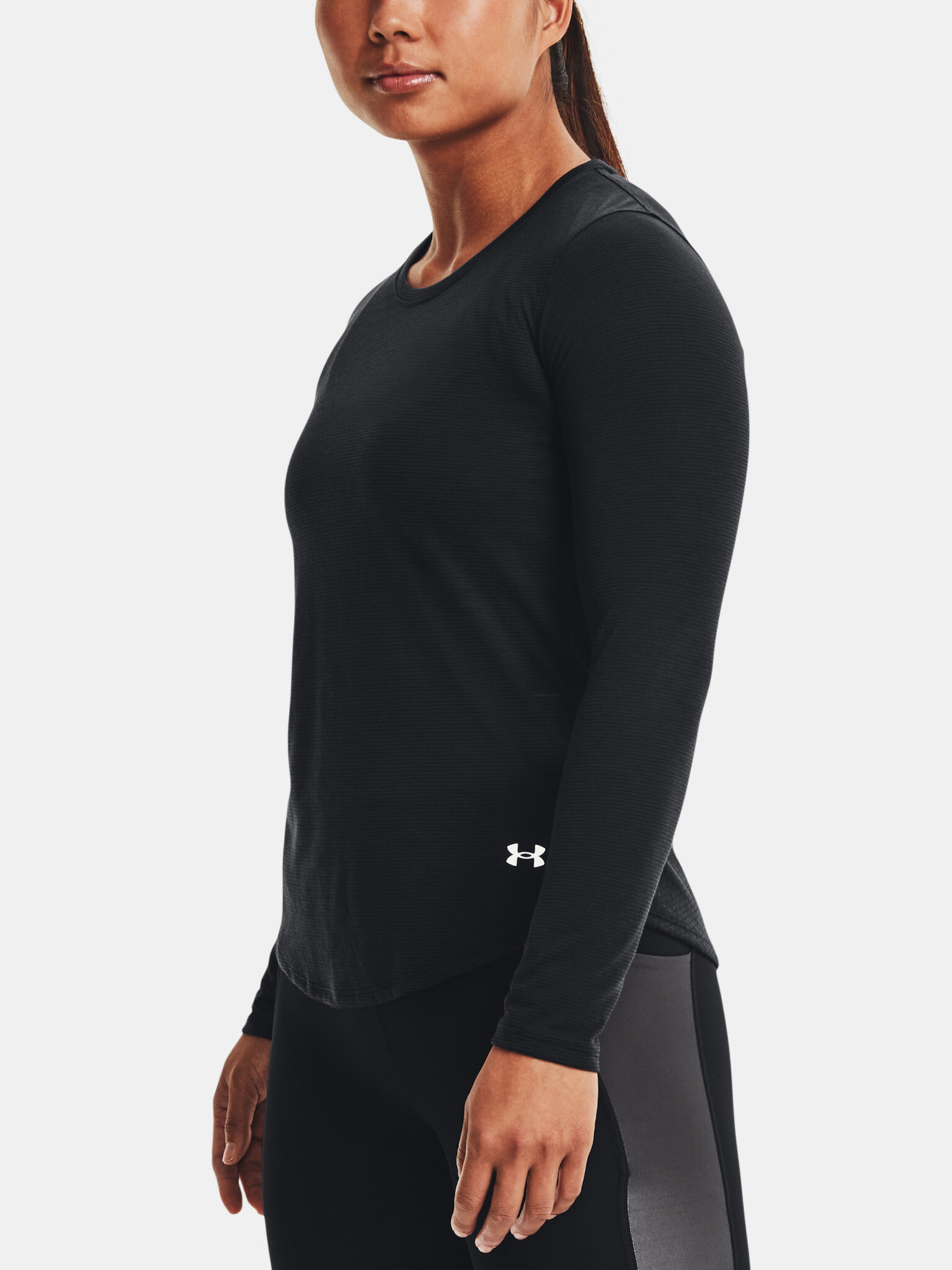 Under Armour UA STREAKER LONGSLEEVE Triko Černá - Pepit.cz