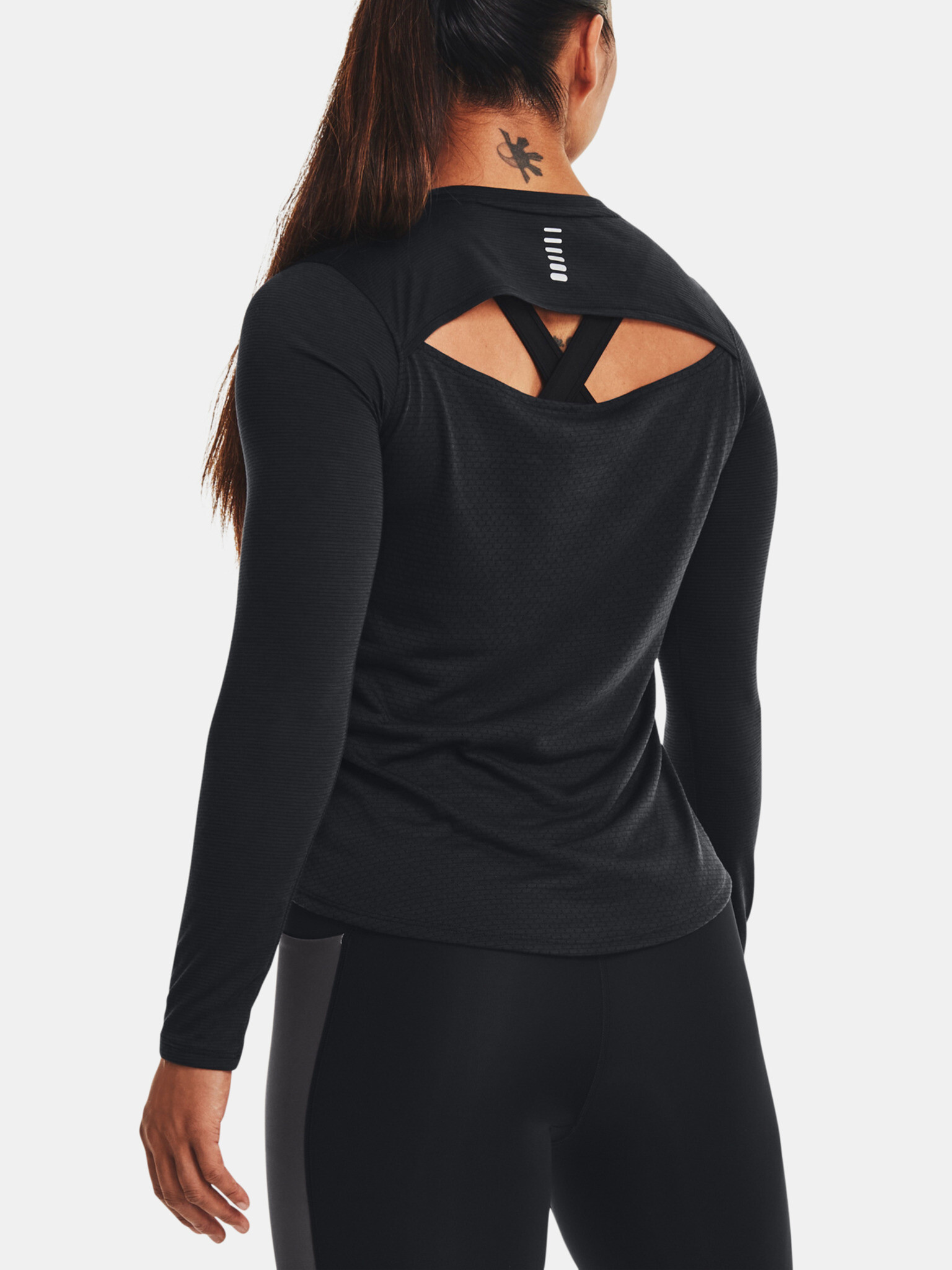 Under Armour UA STREAKER LONGSLEEVE Triko Černá - Pepit.cz