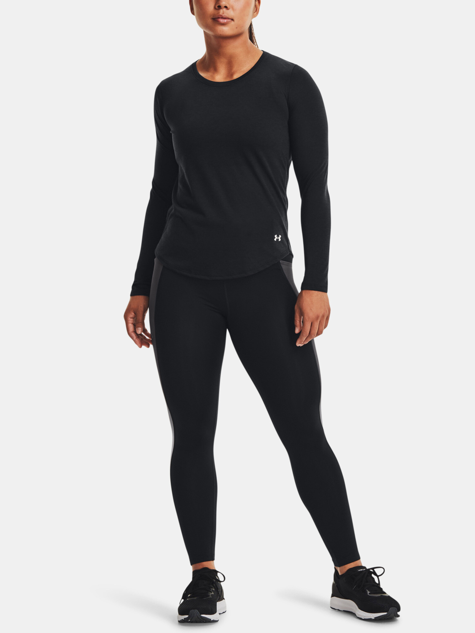 Under Armour UA STREAKER LONGSLEEVE Triko Černá - Pepit.cz