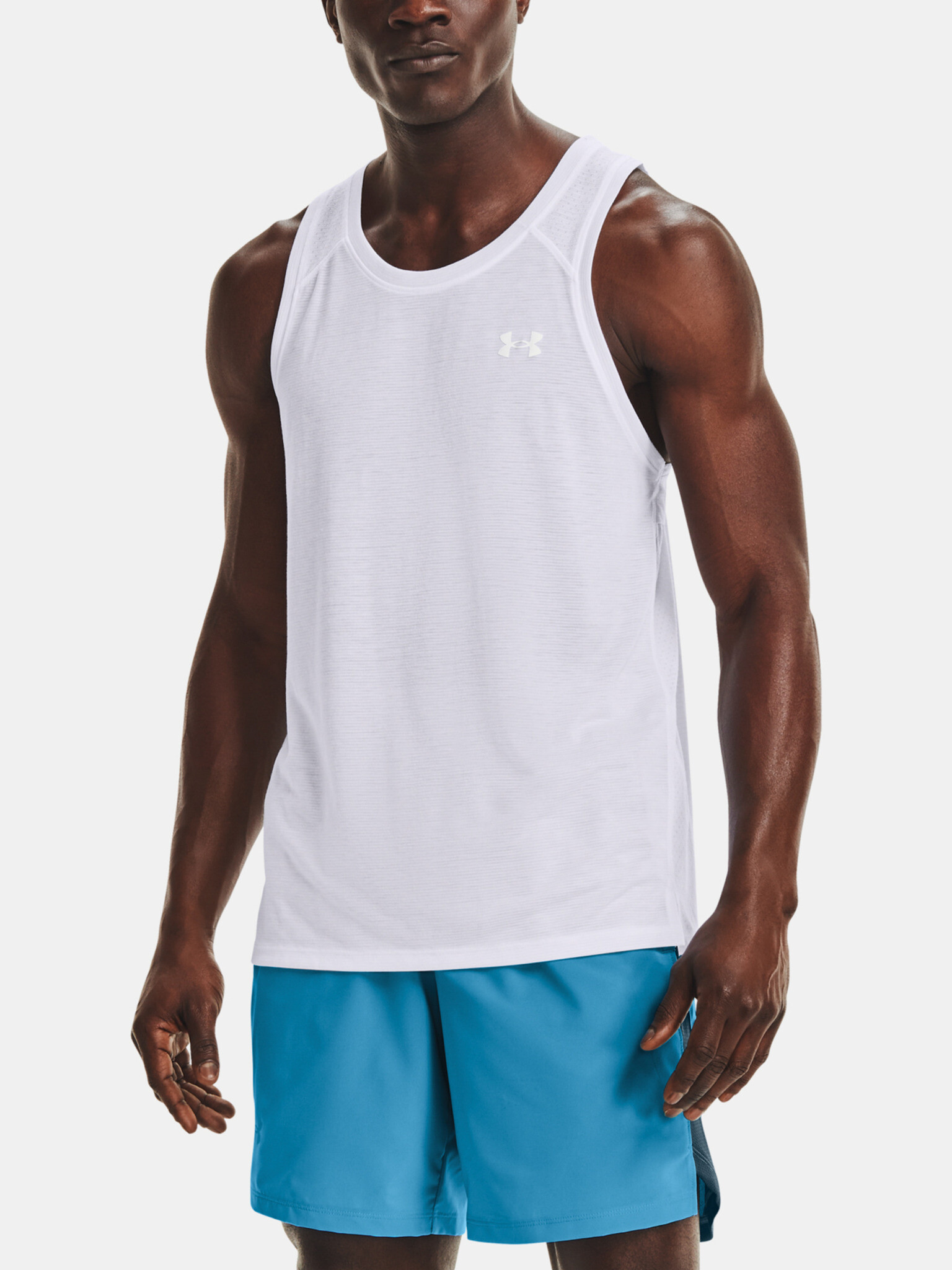 Under Armour UA Streaker Singlet Tílko Bílá - Pepit.cz