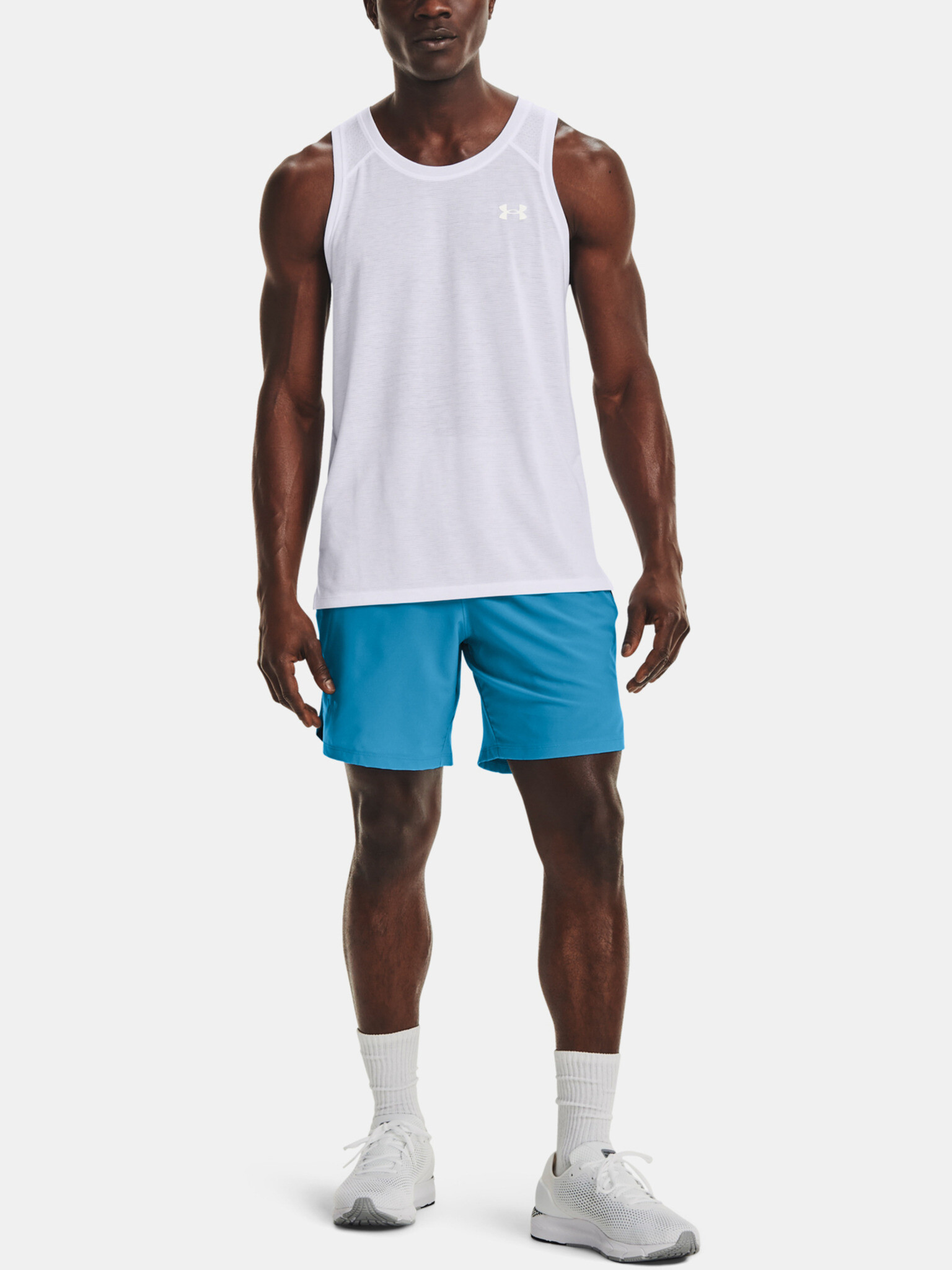 Under Armour UA Streaker Singlet Tílko Bílá - Pepit.cz