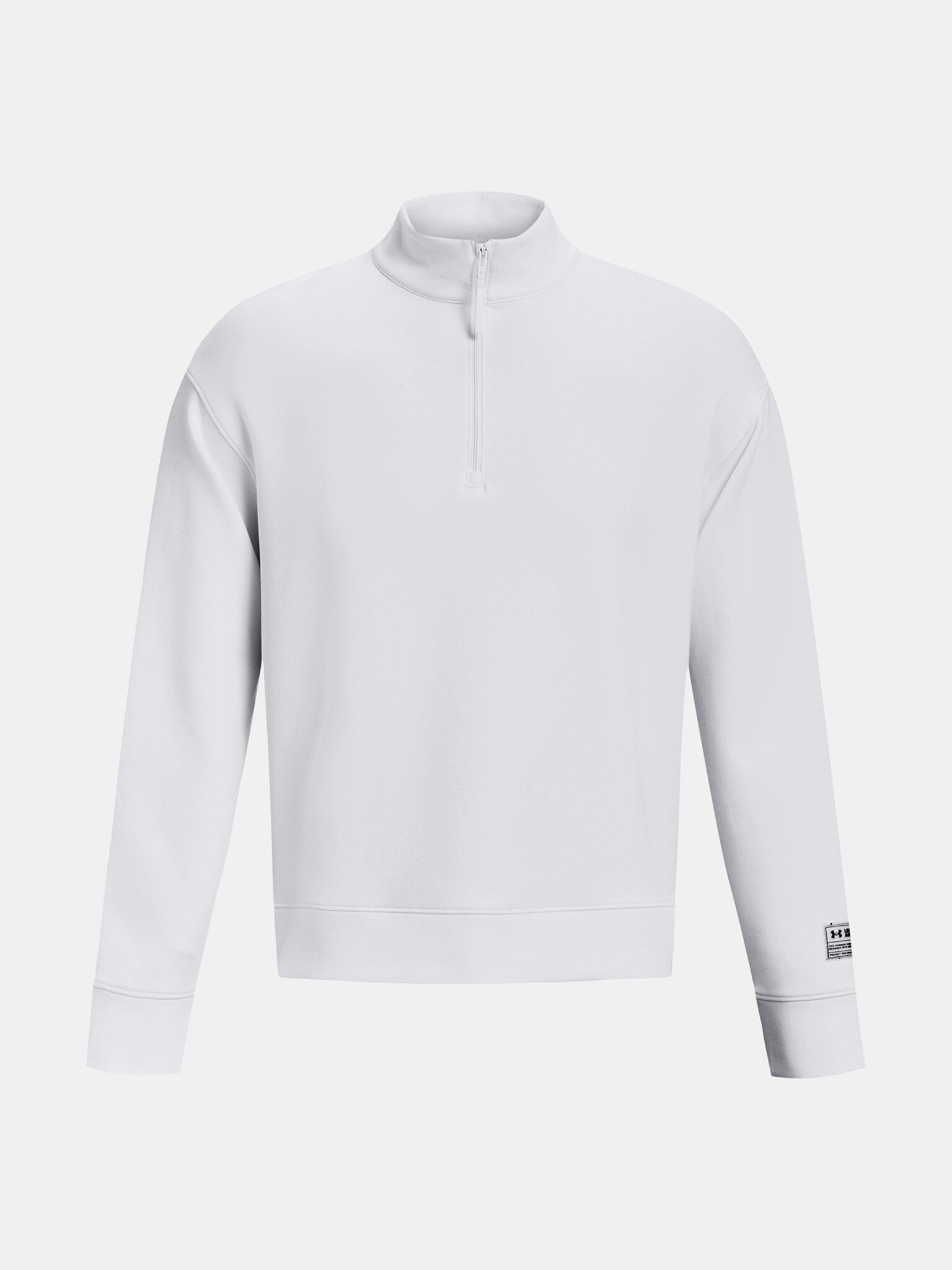 Under Armour UA Summit Knit 1/2 Zip Mikina Bílá - Pepit.cz