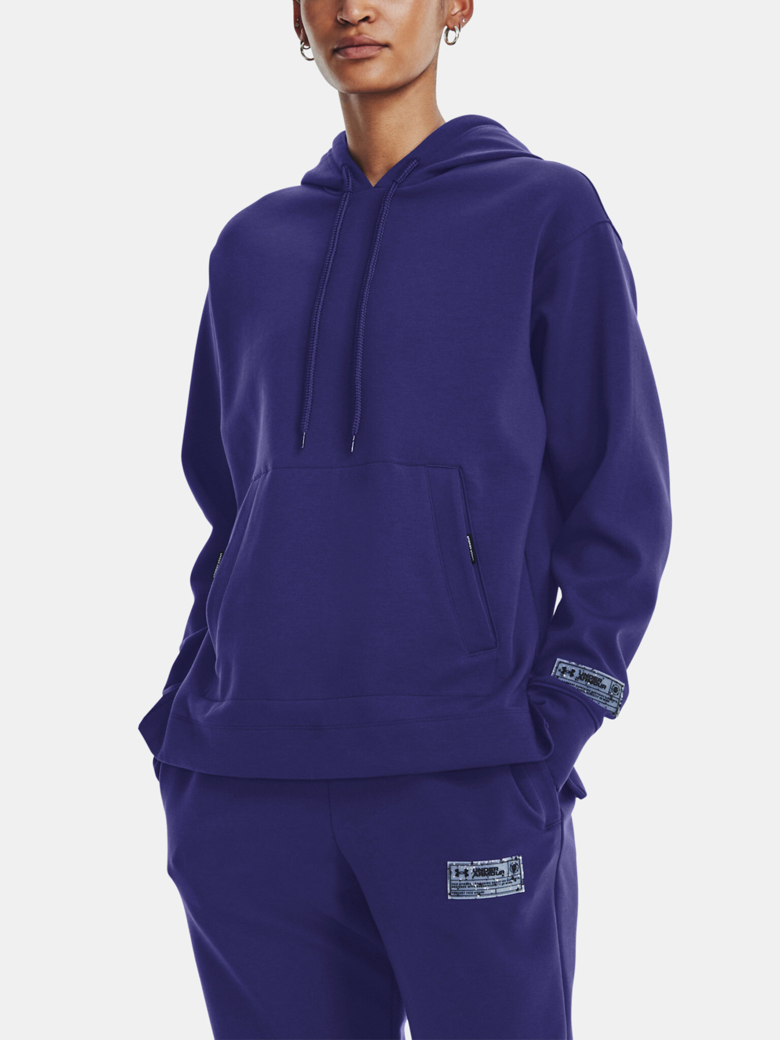 Under Armour UA Summit Knit Hoodie Mikina Modrá - Pepit.cz