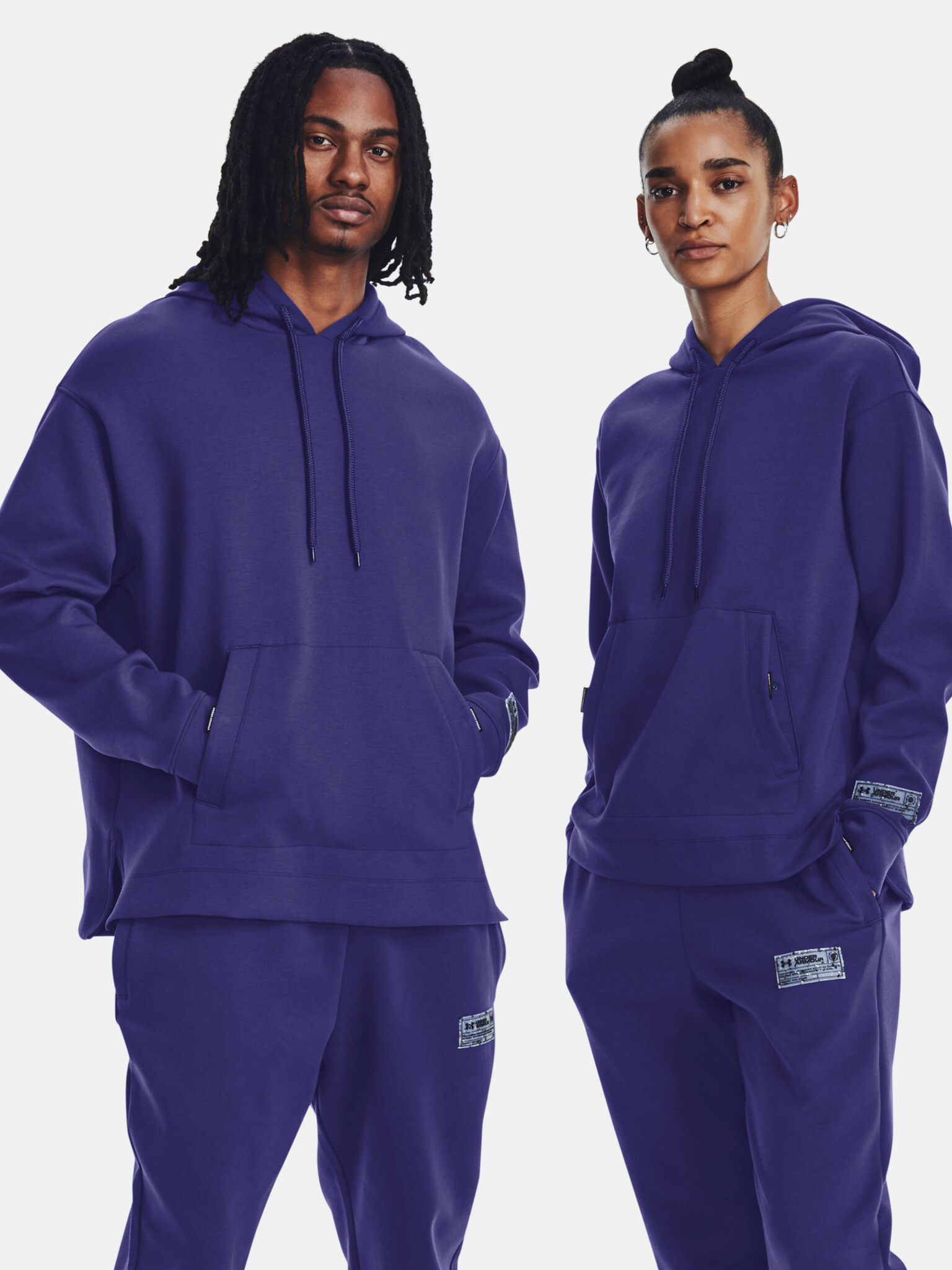 Under Armour UA Summit Knit Hoodie Mikina Modrá - Pepit.cz