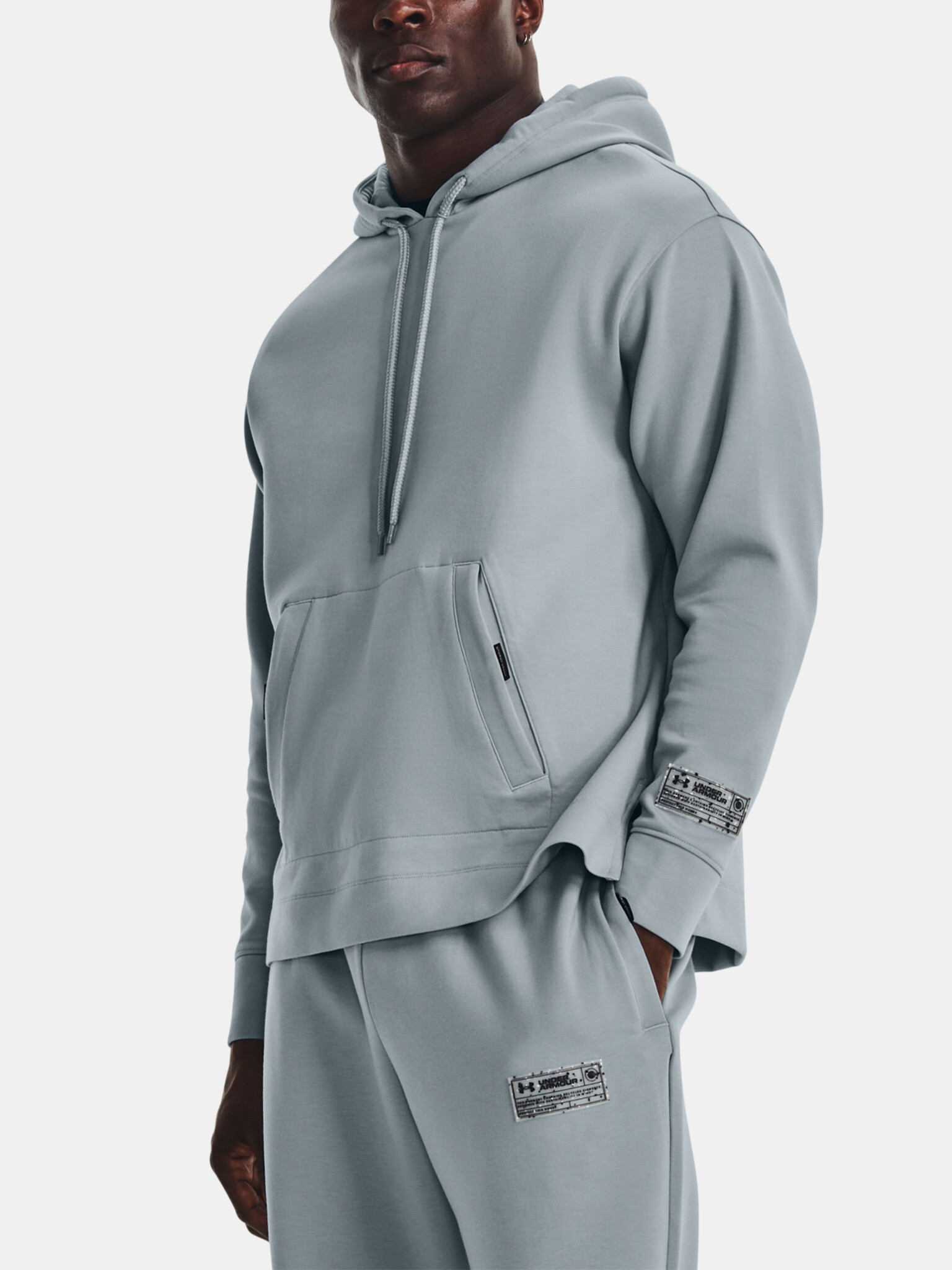 Under Armour UA Summit Knit Hoodie Mikina Modrá - Pepit.cz