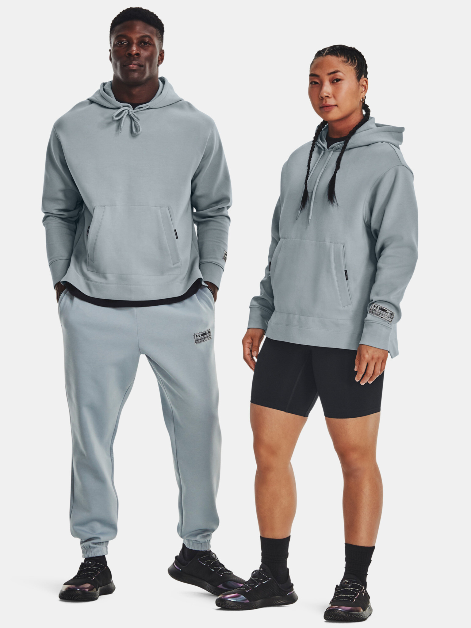 Under Armour UA Summit Knit Hoodie Mikina Modrá - Pepit.cz