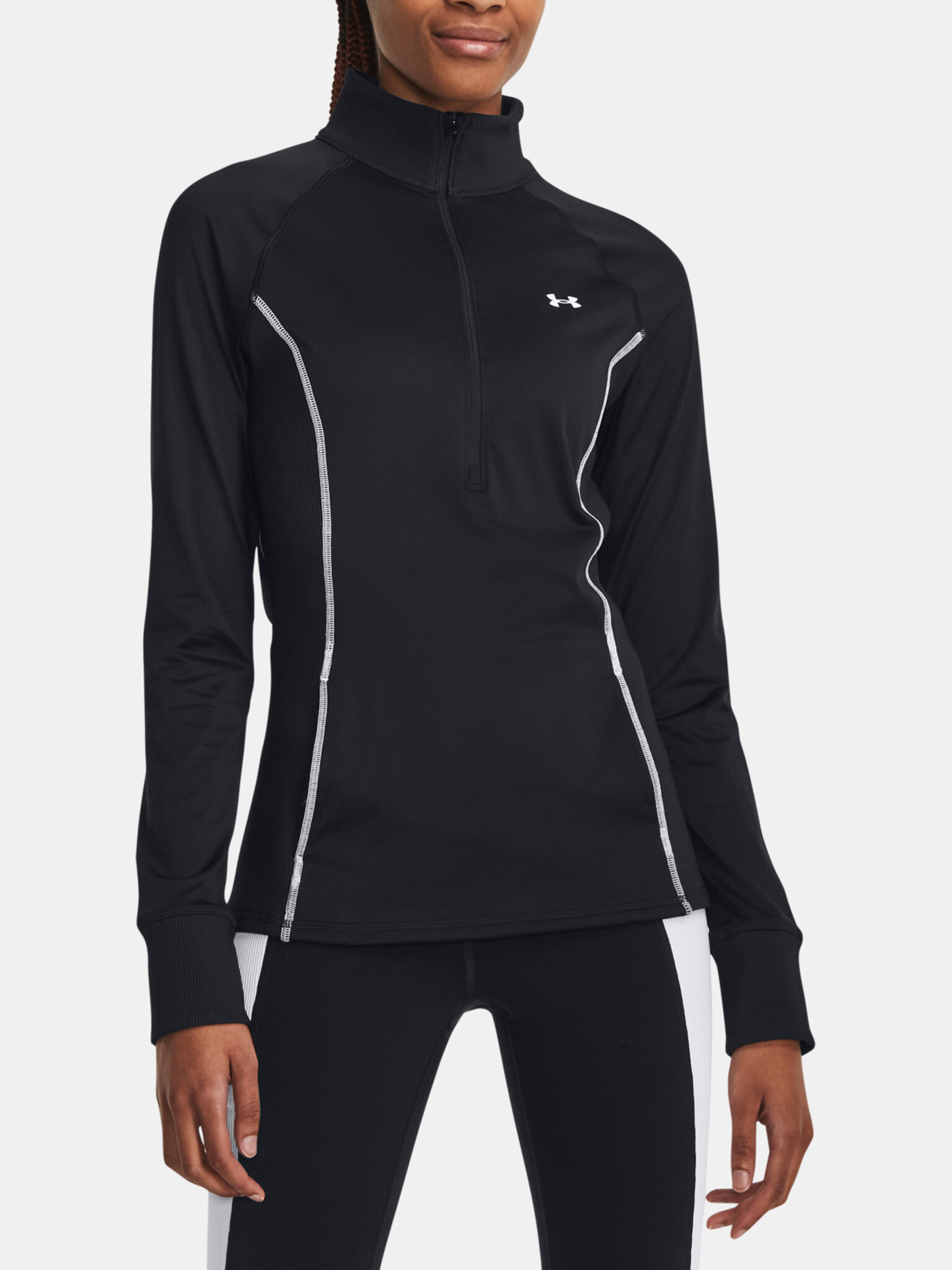 Under Armour UA Train CW 1/2 Zip Triko Černá - Pepit.cz