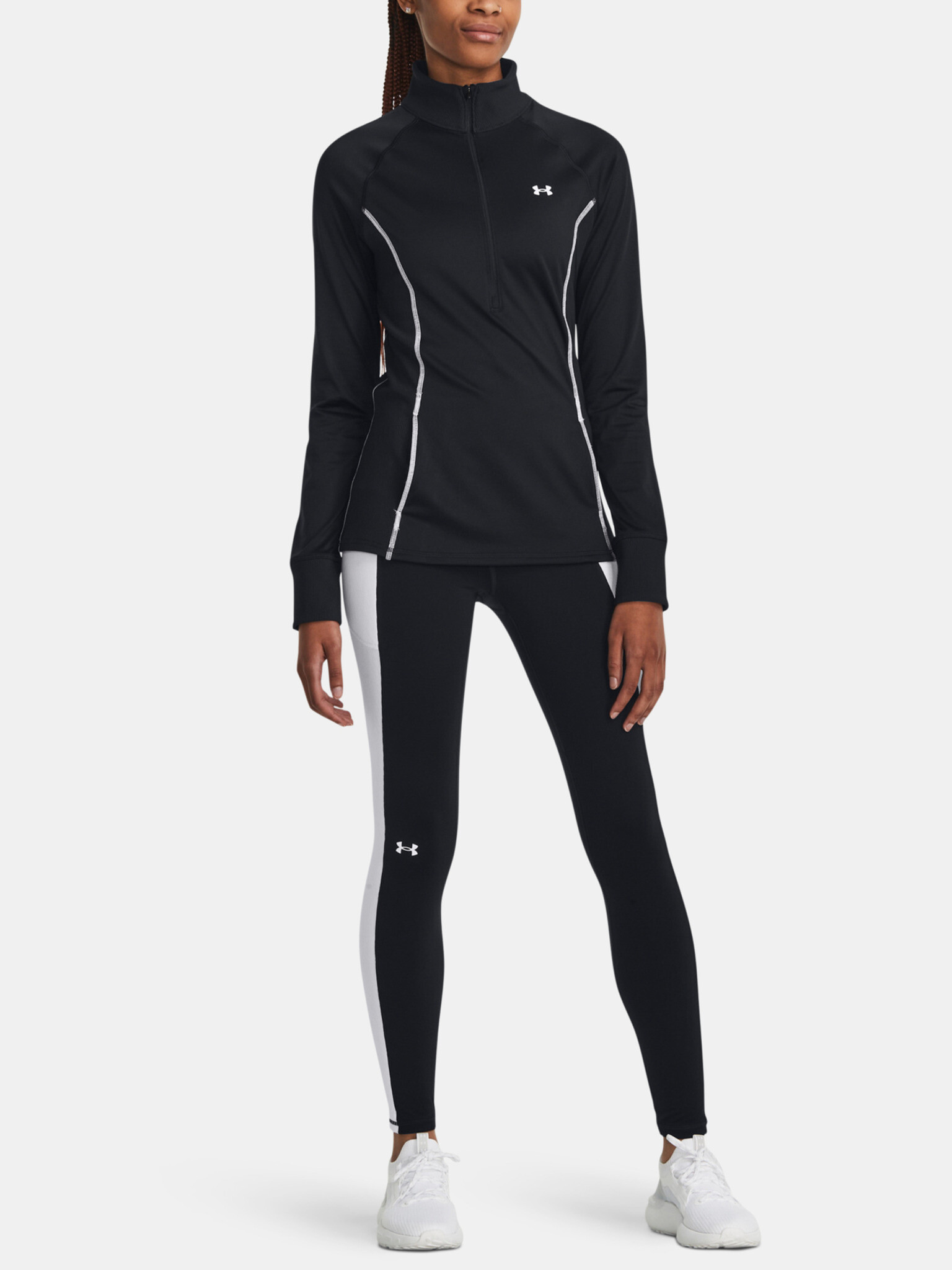 Under Armour UA Train CW 1/2 Zip Triko Černá - Pepit.cz