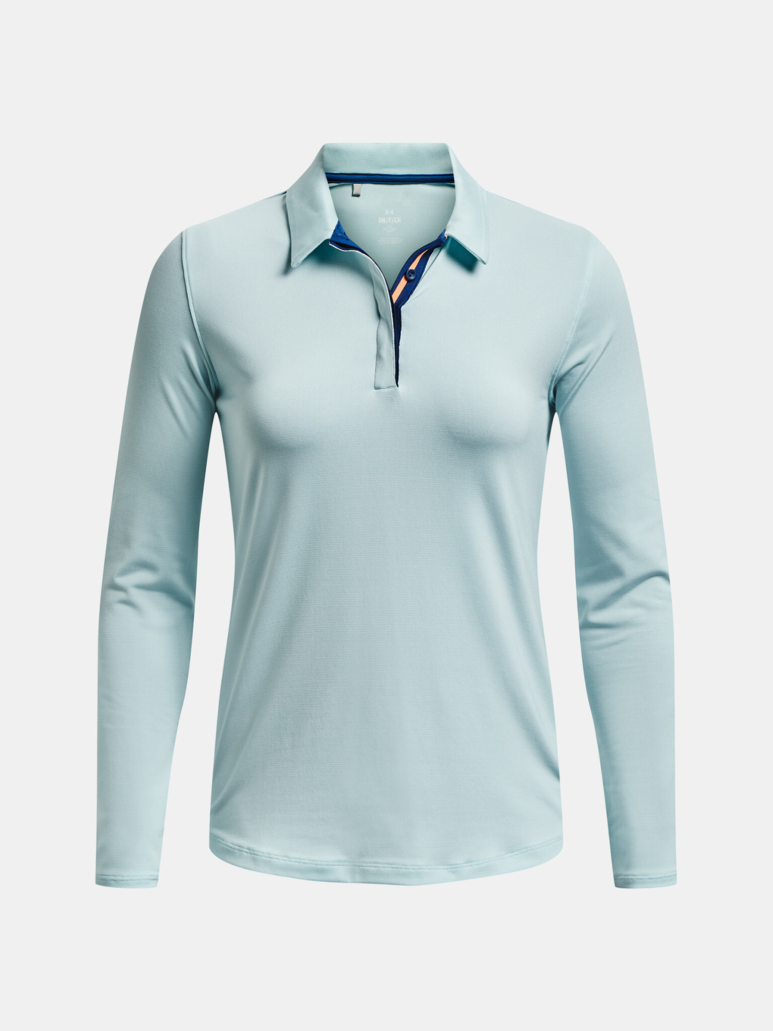 Under Armour UA Zinger MicroStripe LS Polo triko Modrá - Pepit.cz