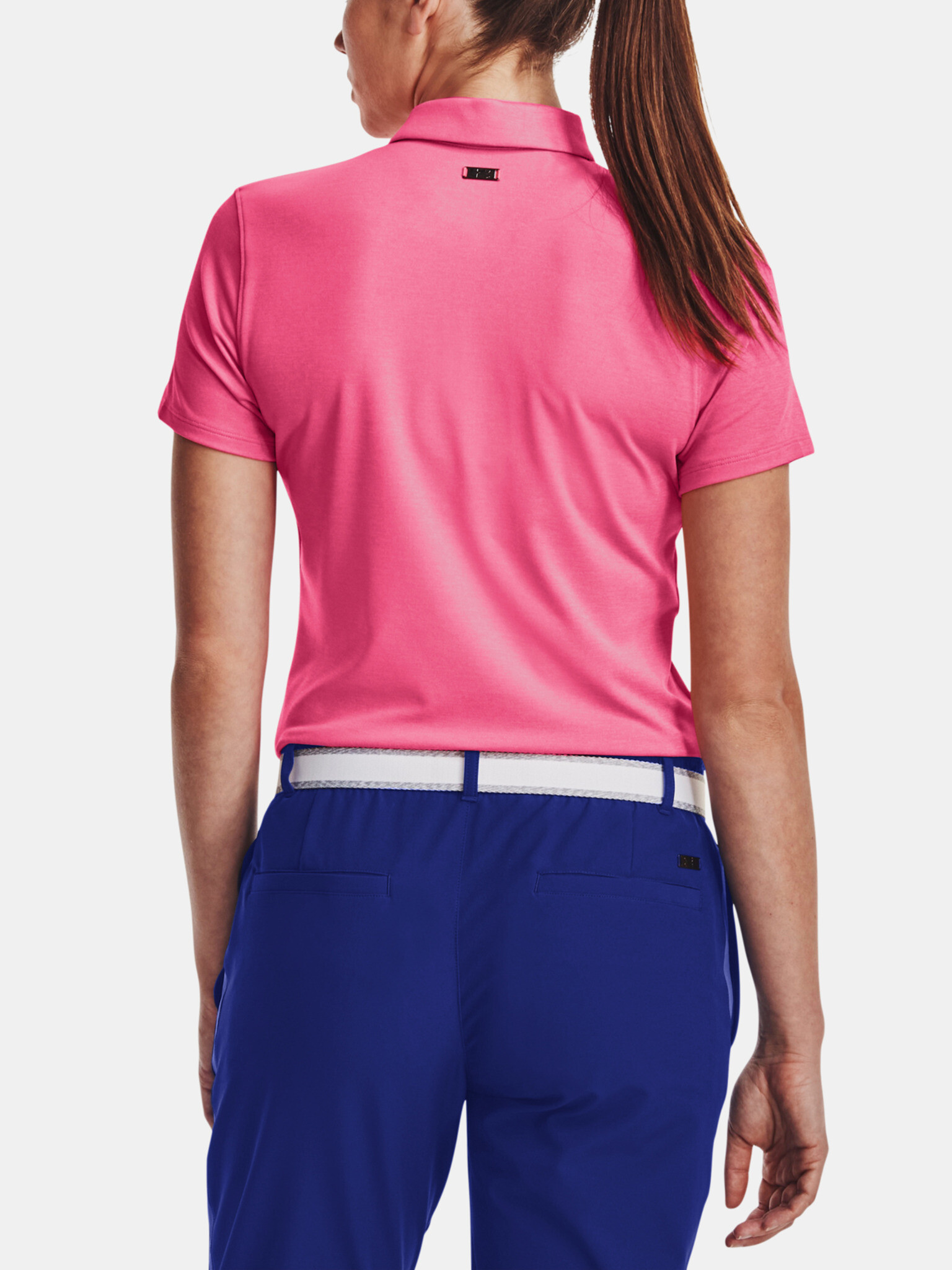 Under Armour UA Zinger Short Sleeve Polo Triko Růžová - Pepit.cz