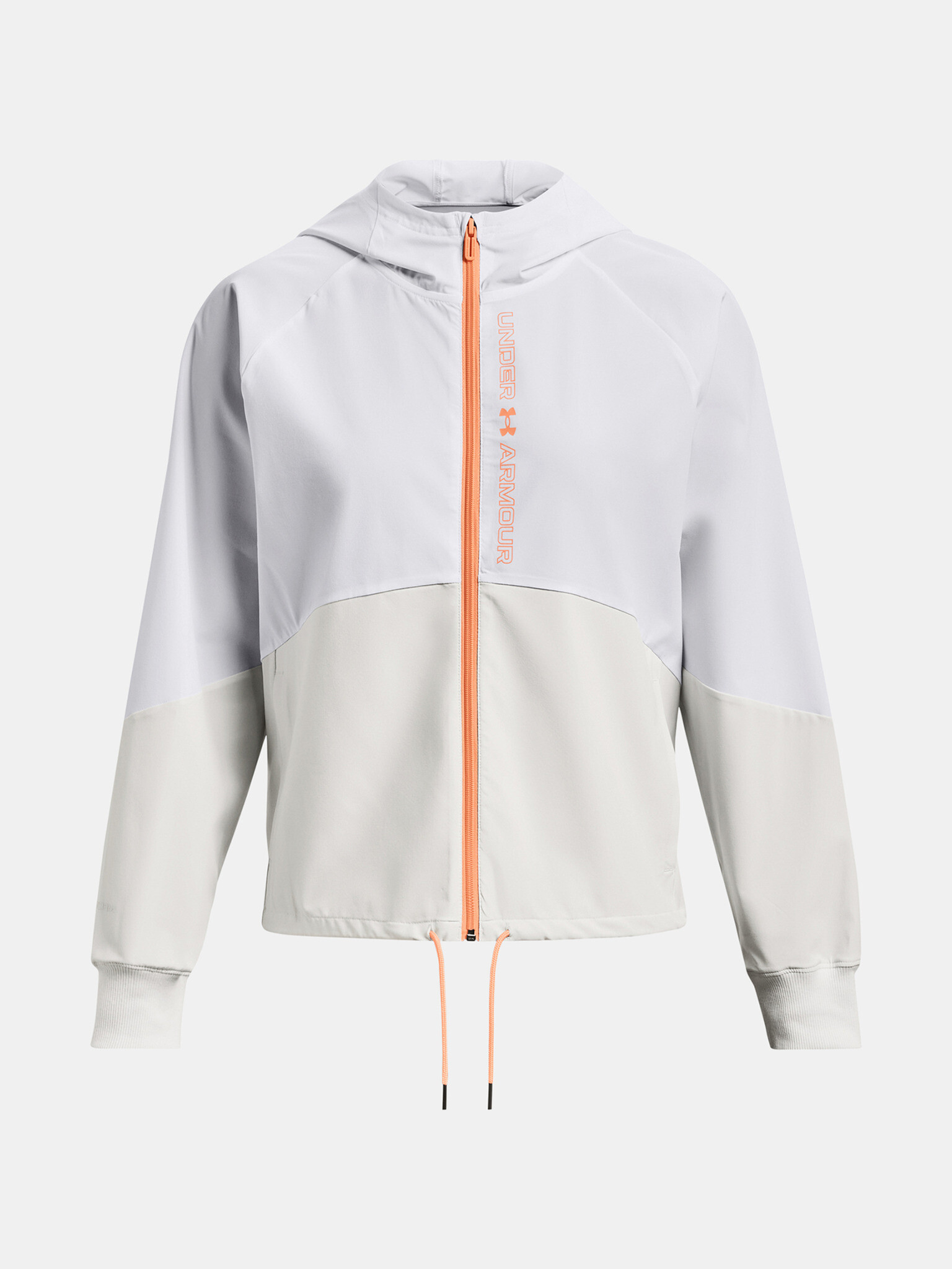 Under Armour Woven FZ Jacket-WHT Zimní bunda Bílá - Pepit.cz