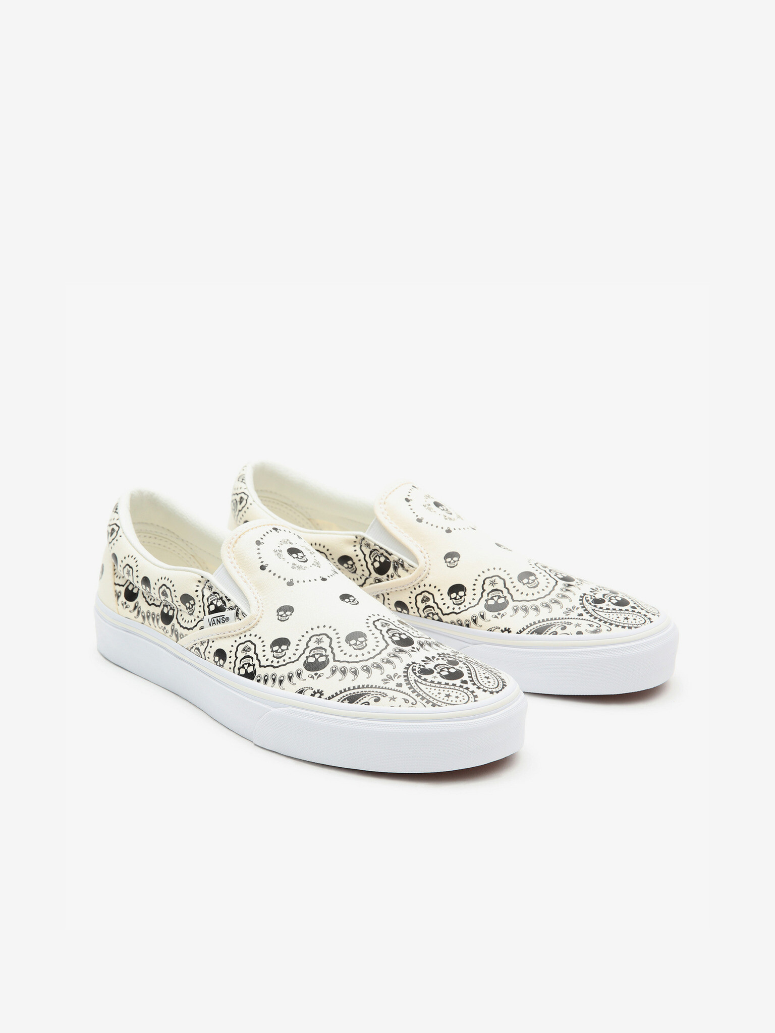 Vans Bandana Classic Slip On Bílá - Pepit.cz