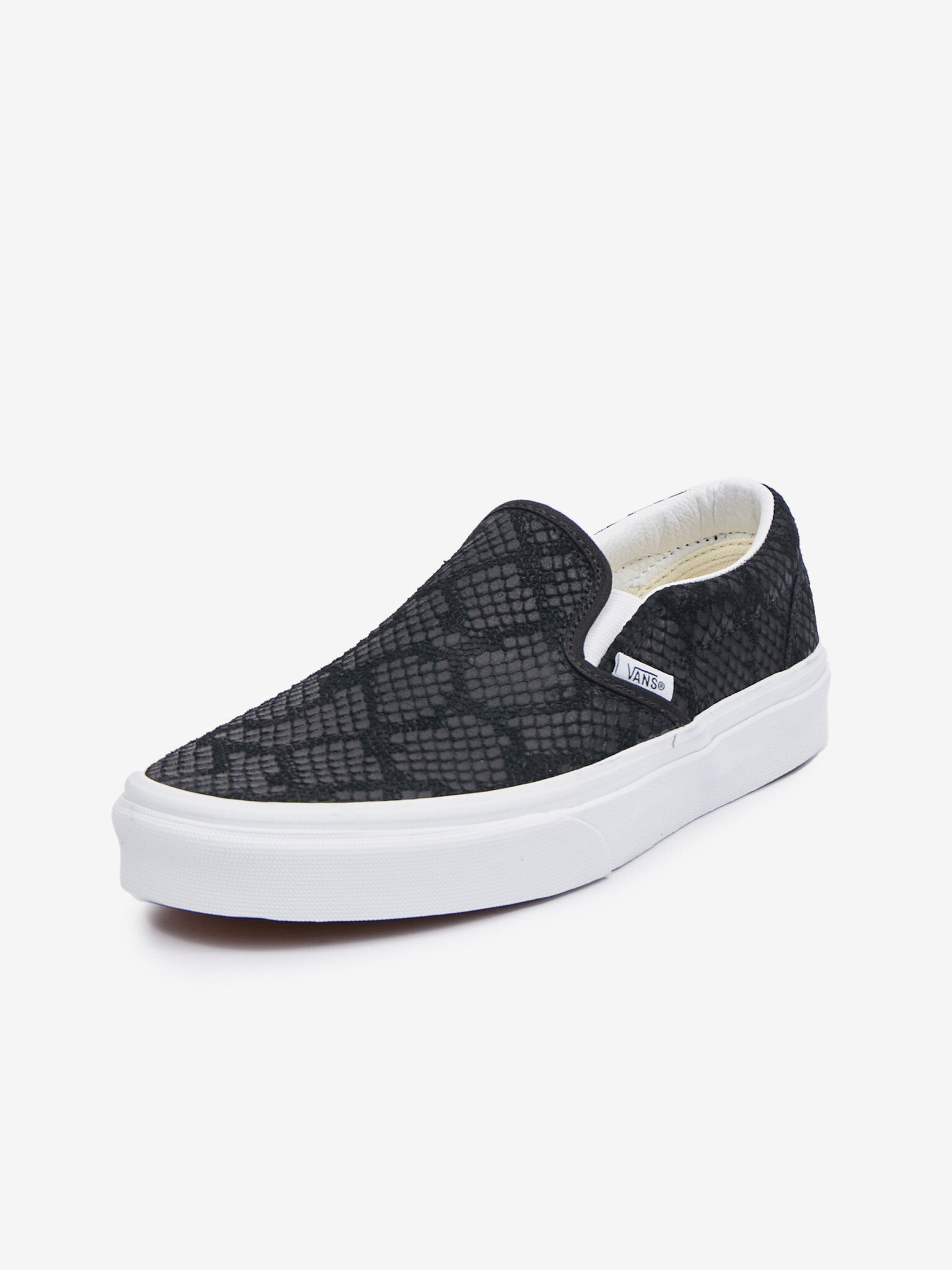 Vans Classic Animal Emboss Slip On Černá - Pepit.cz