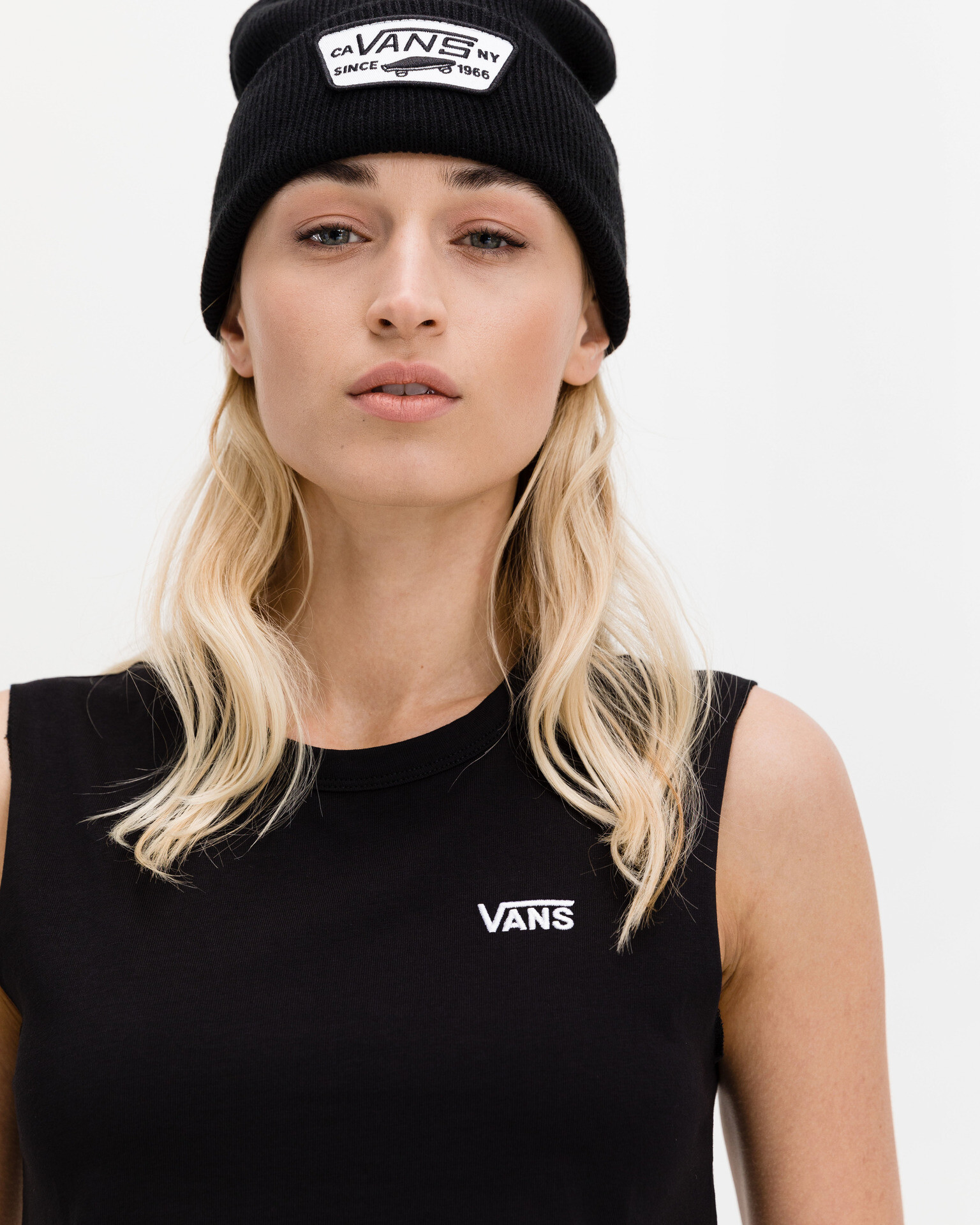 Vans Junior V Muscle Crop top Černá - Pepit.cz