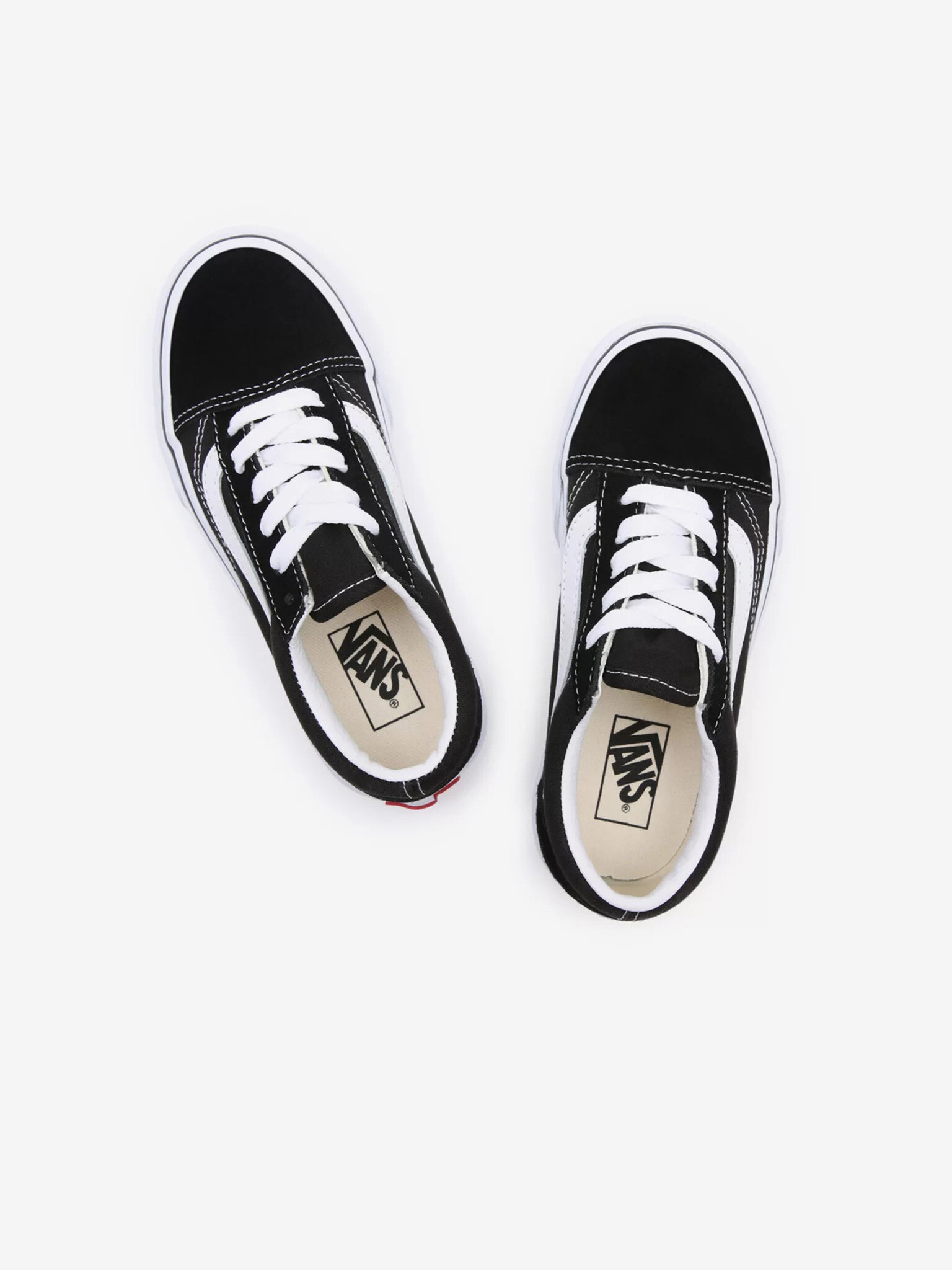 Vans Old Skool Platfor Kotníková obuv dětská Černá - Pepit.cz