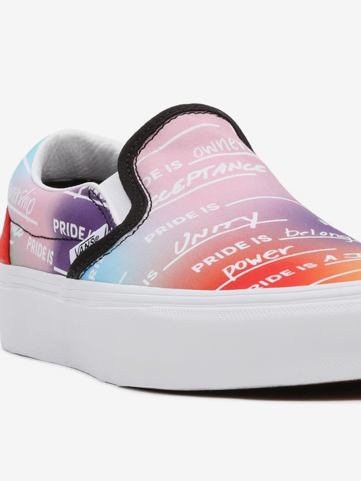 Vans Rainbow Slip On Růžová - Pepit.cz