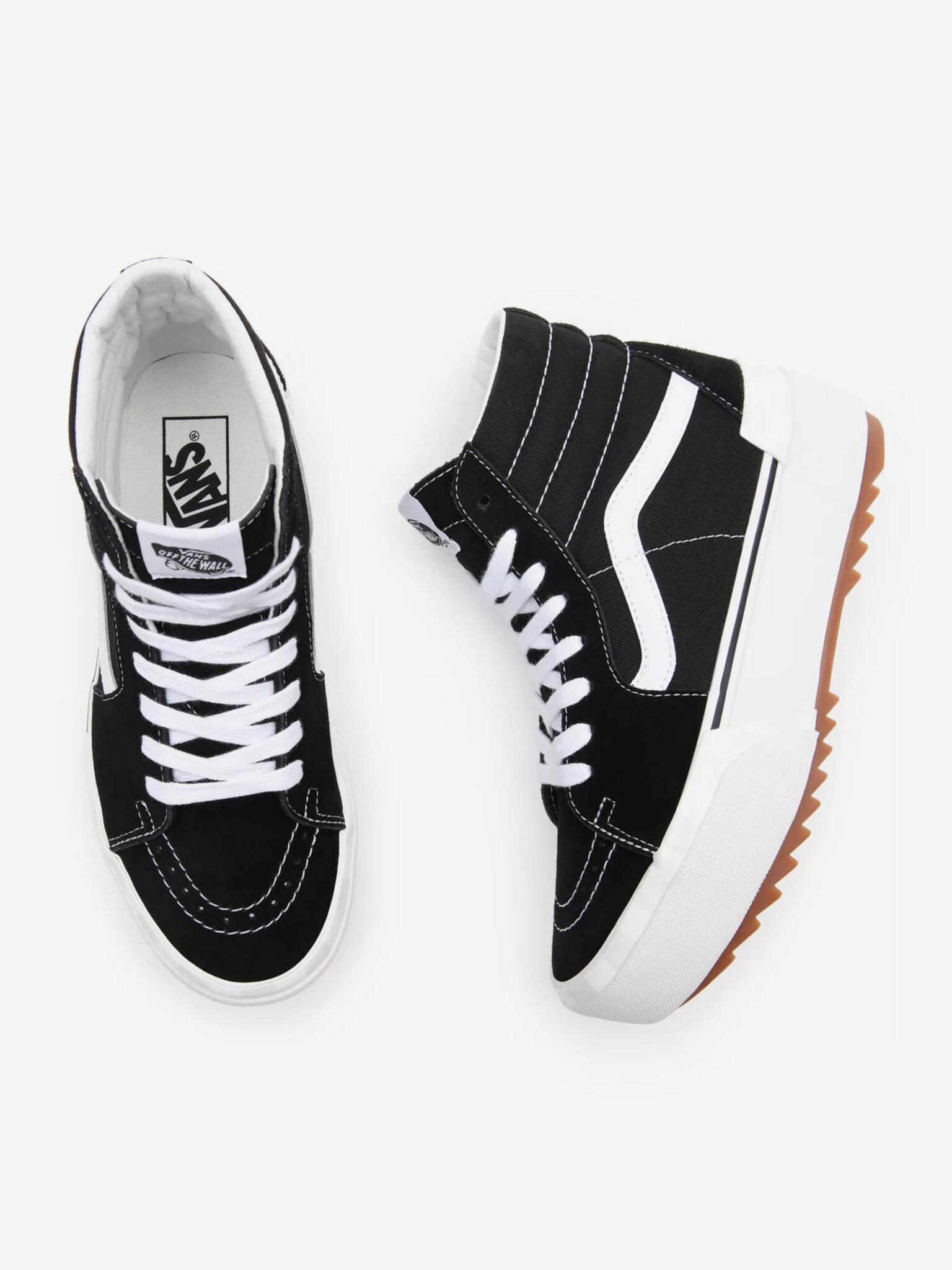 Vans UA SK8-Hi Stacked Kotníková obuv Černá - Pepit.cz