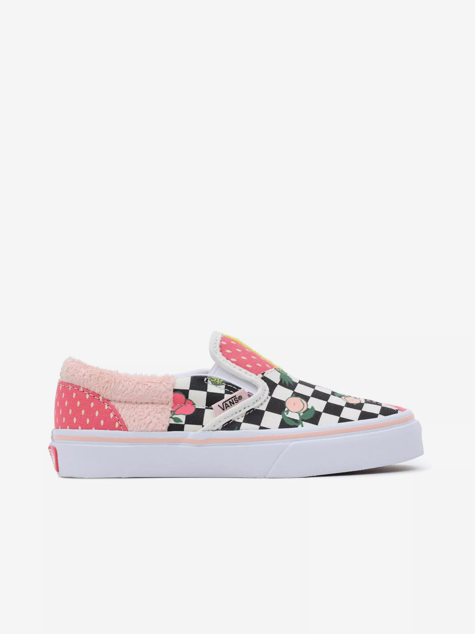 Vans UY Classic Patchwork Slip On dětské Růžová - Pepit.cz