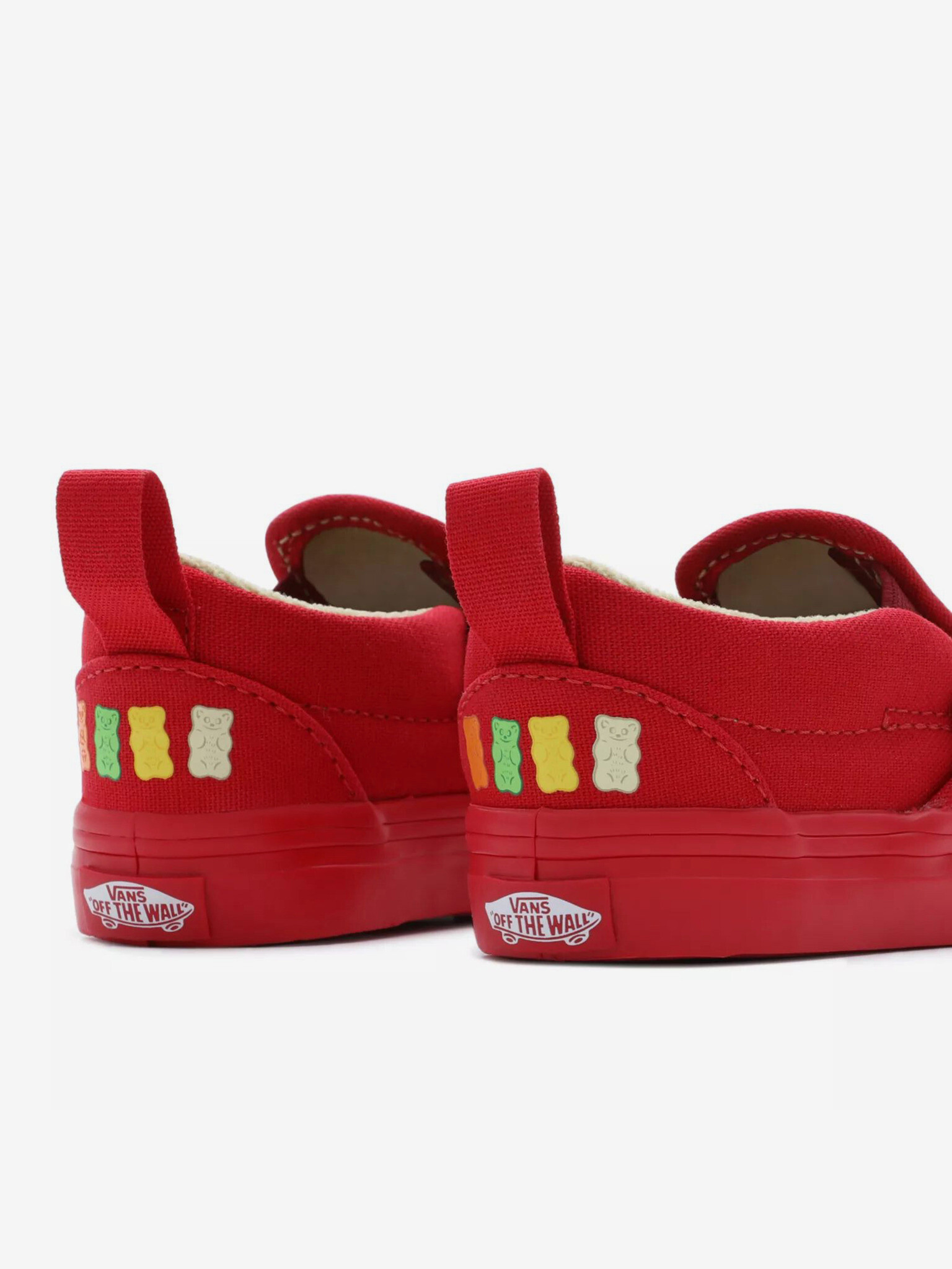 Vans x Haribo Classic Slip On dětské Červená - Pepit.cz