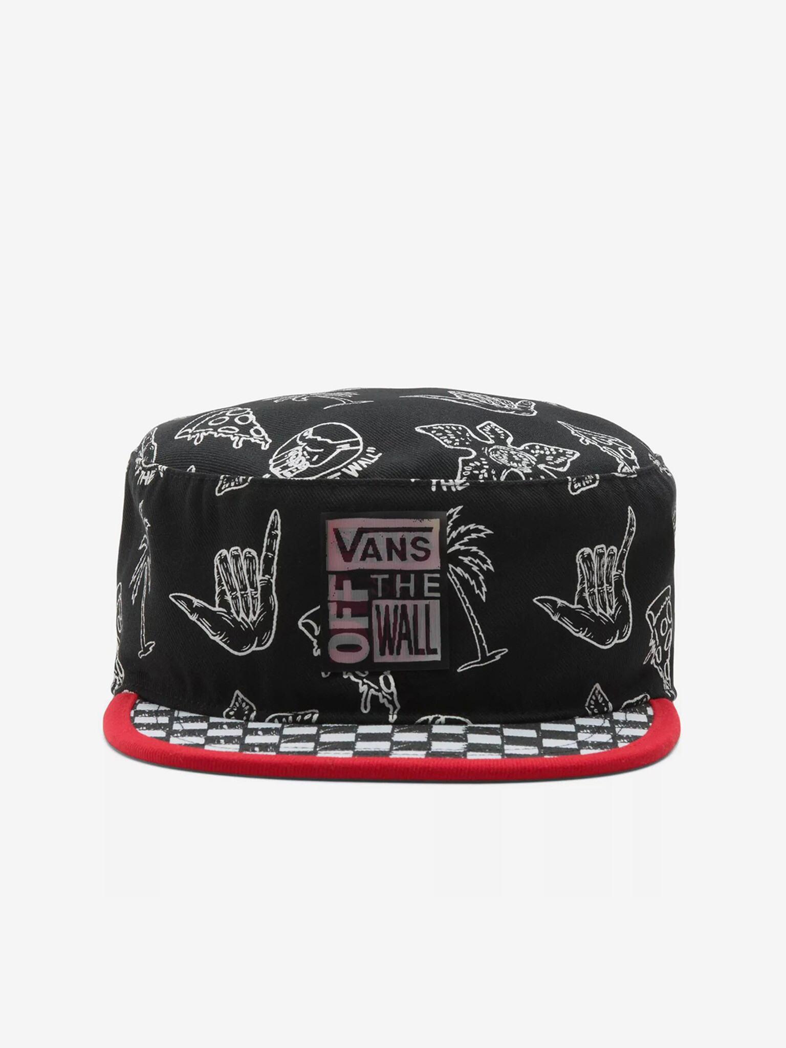 Vans x Stranger Things Sketch Pill Box Kšiltovka Černá - Pepit.cz